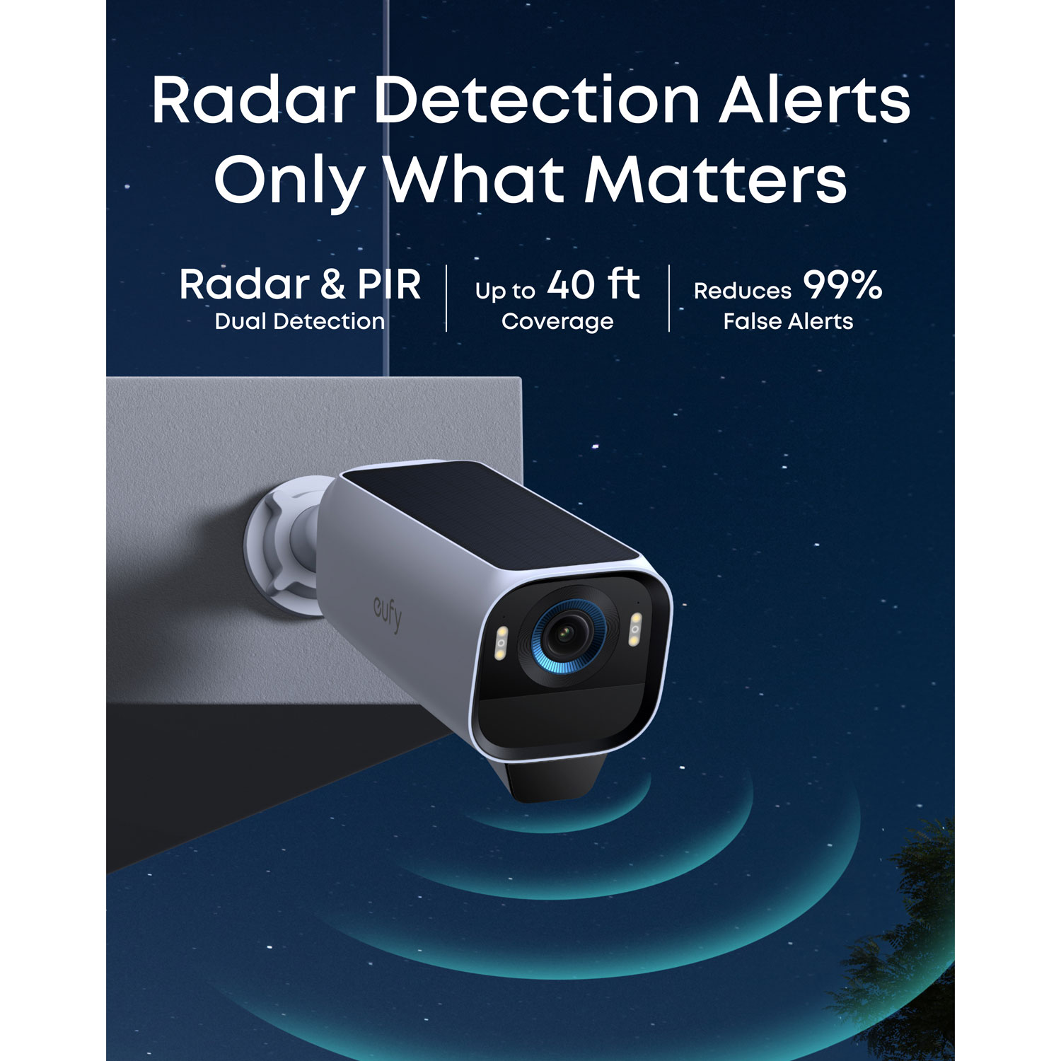 eufy eufyCam S3 Pro Wire-Free 4K Ultra HD Outdoor Security Camera with Solar Panel - 2 Pack