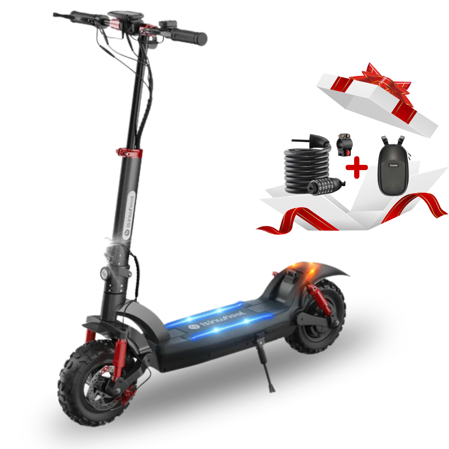 isinwheel GT2 Foldable Adults Electric Scooter (1000W Motor