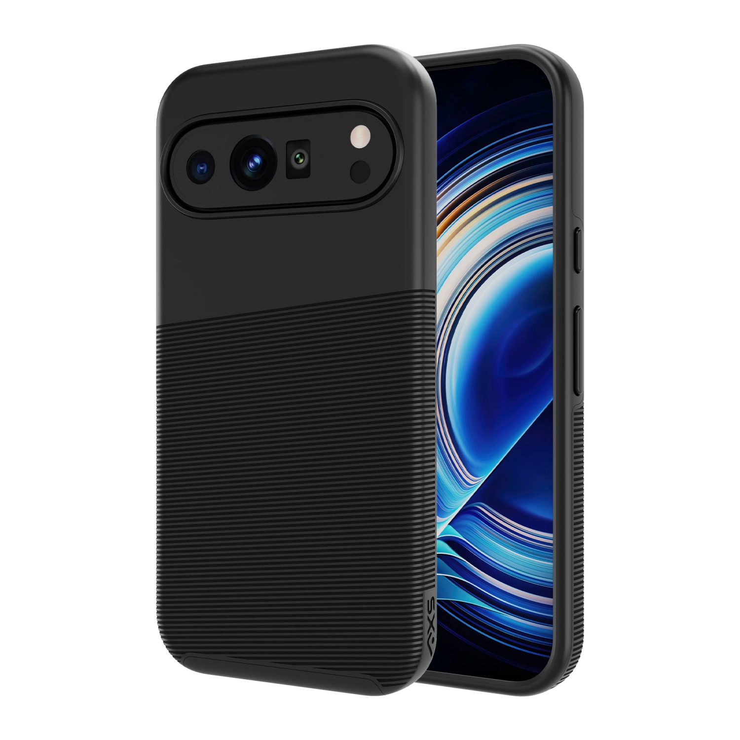 AXS PROTech Plus Dual-Layered Anti-Shock Sleek Case for Google Pixel 9 Pro XL | Black