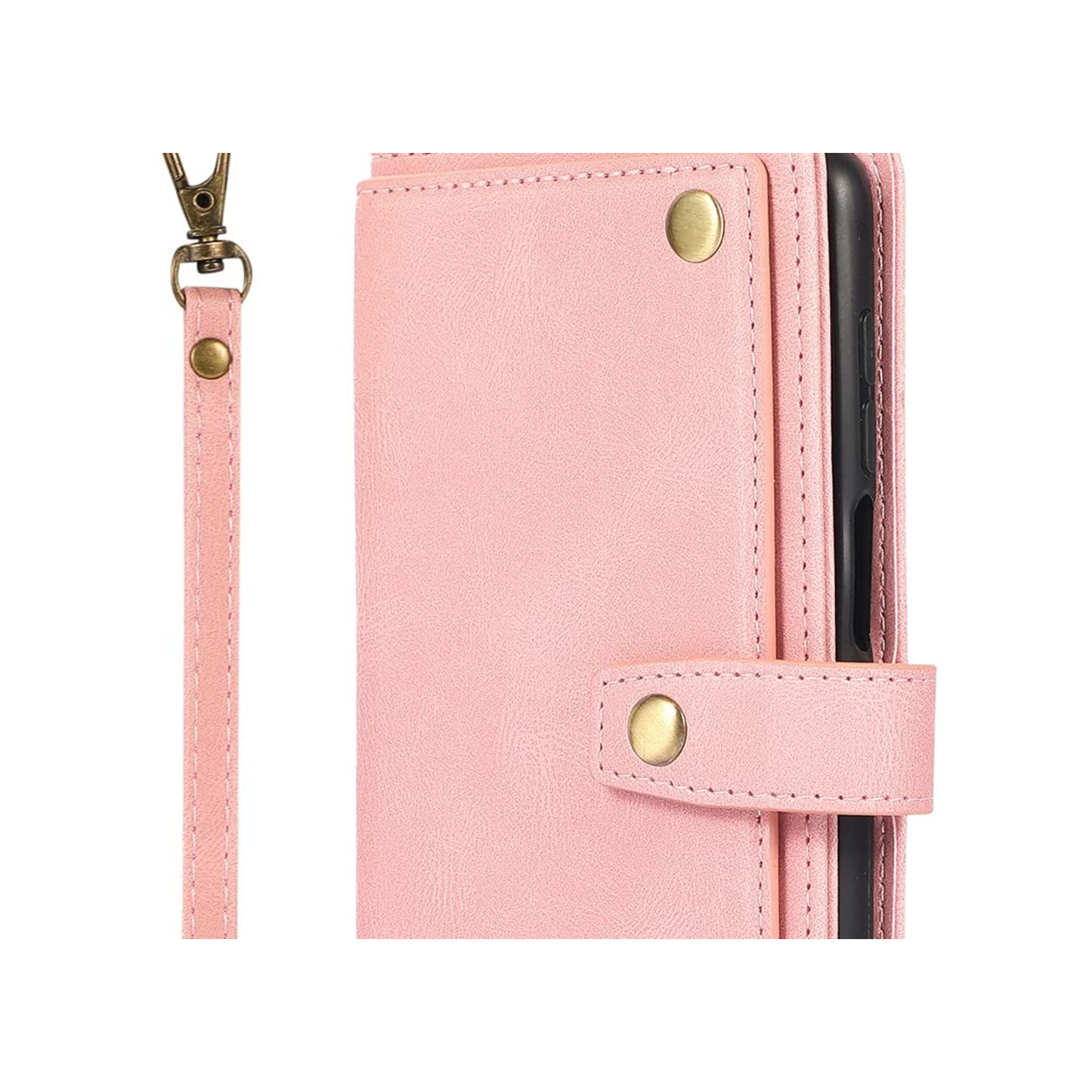 Étui-portefeuille en cuir magnétique étui-portefeuille rabat en cuir antichoc avec 9 fentes pour cartes de crédit pour iPhone 14 - EXPÉDITION GRATUITE