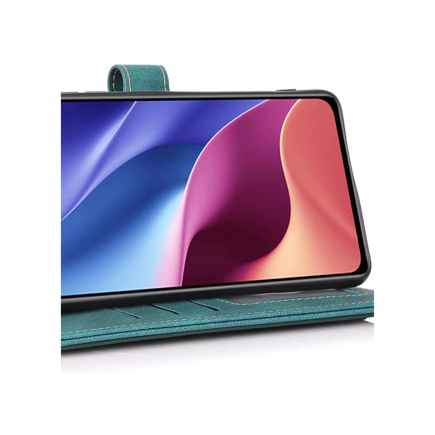 Étui portefeuille en cuir magnétique étui-portefeuille rabat en cuir antichoc avec 9 fentes pour cartes de crédit pour iPhone 14 PRO MAX