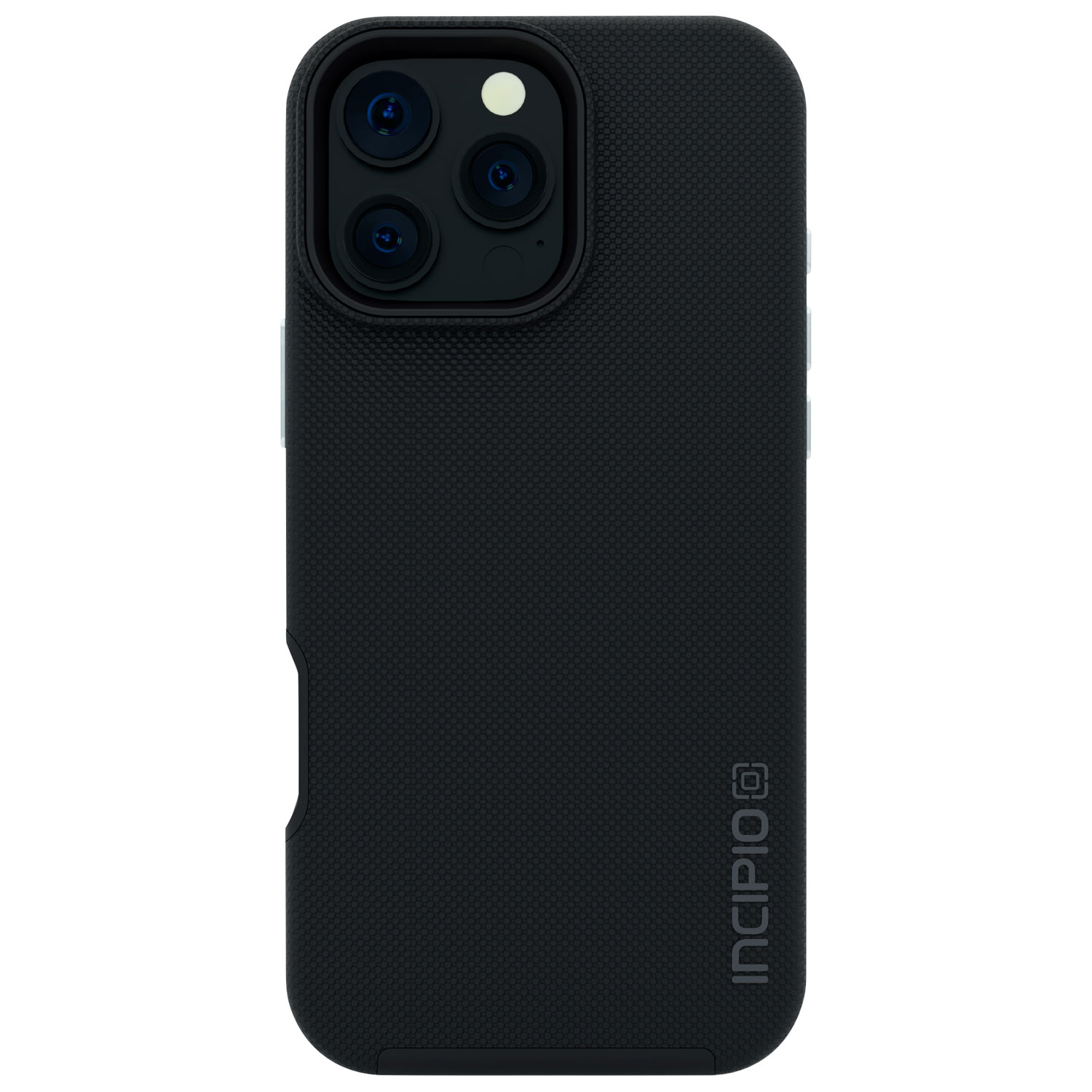 Étui rigide ajusté Dual Pro d'Incipio avec MagSafe pour iPhone 16 Pro Max - Noir