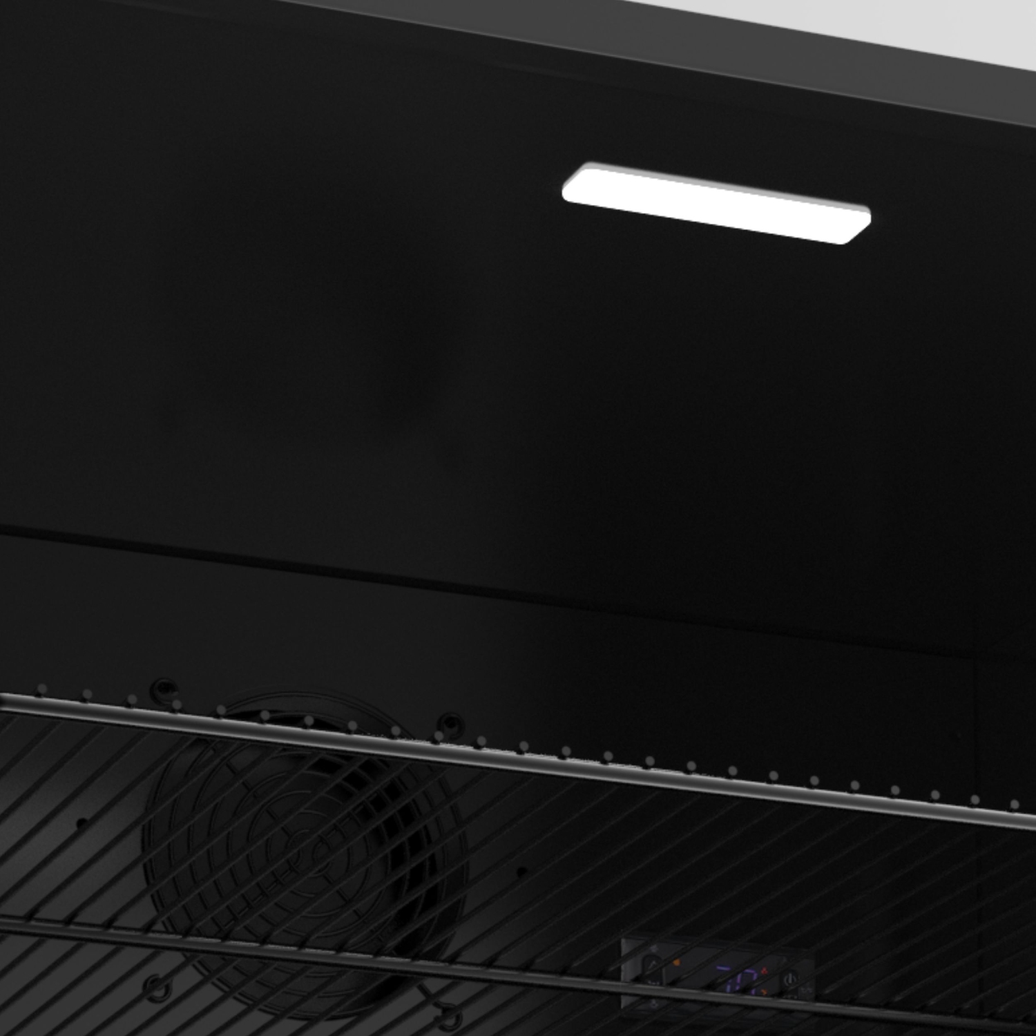 HCK 73 canettes 5,12 pi3 avec Réfrigérateur extérieur avec porte réversible en acier inoxydable et tablettes amovibles convenant à une utilisation