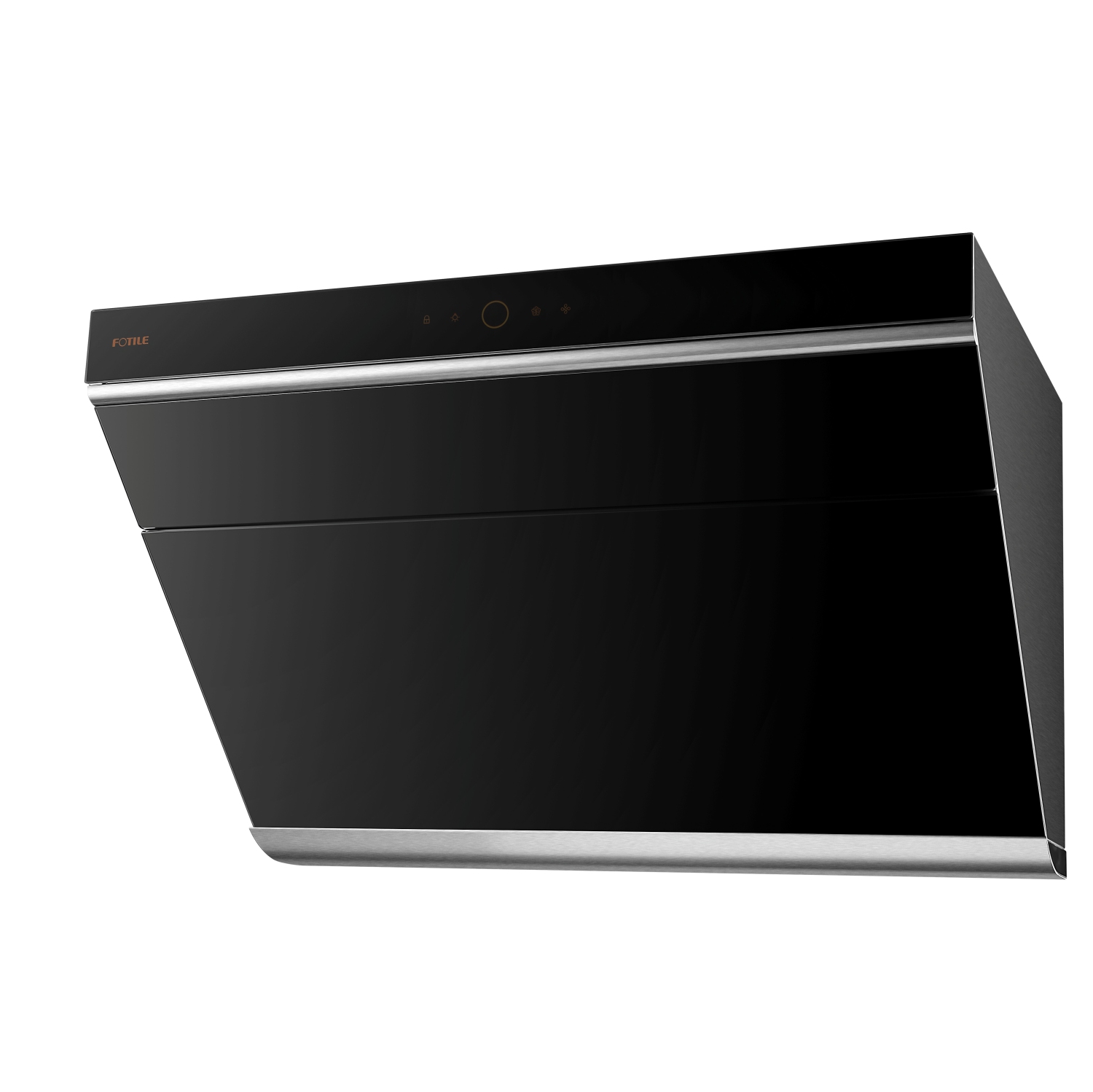 FOTILE JQG7507 30″ Black Range Hood – Slant Vent | Quiet Dual DC Motor | 1100 Powerful CFM | Motion Control | Sync with Cooktop