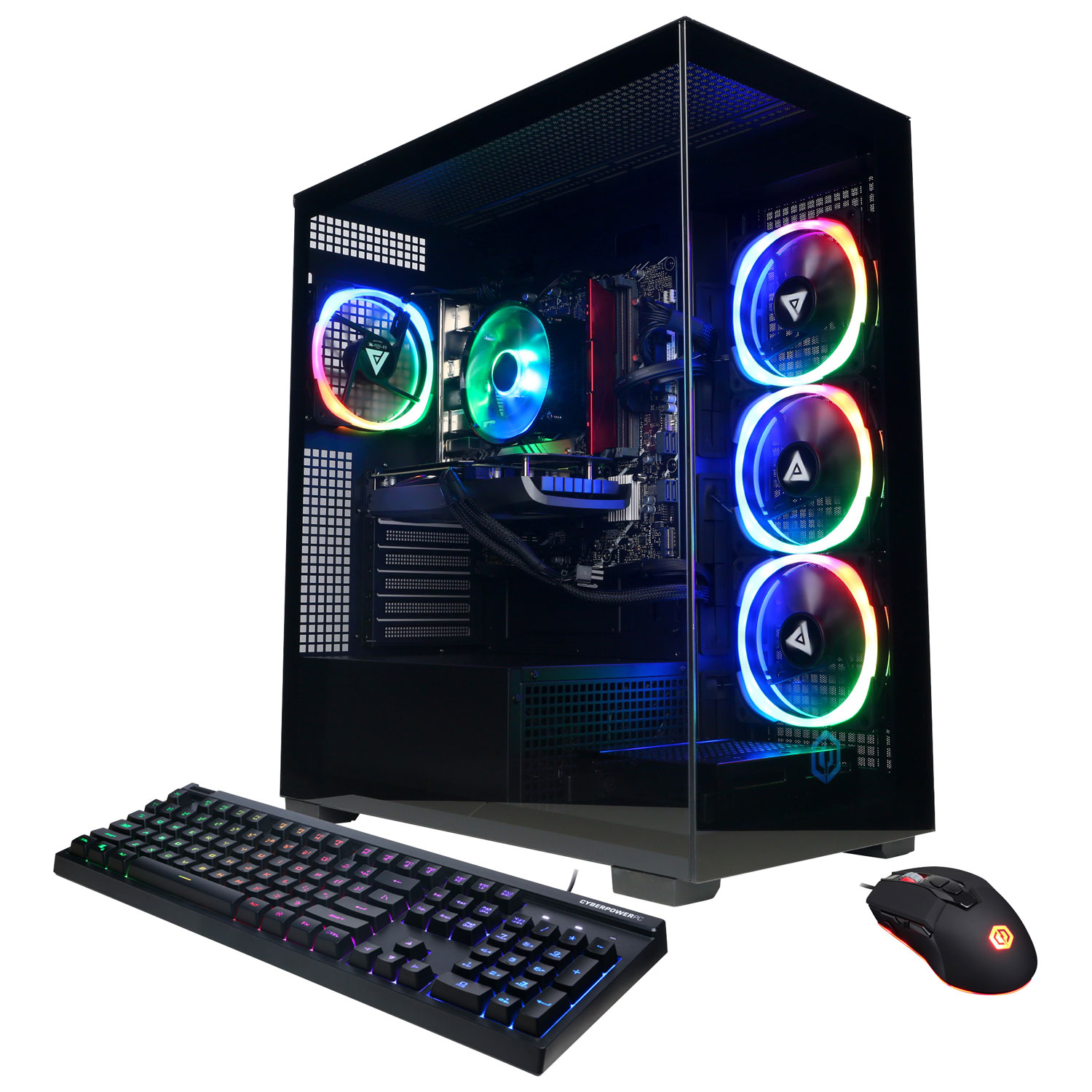 CyberPowerPC Gamer Xtreme Gaming PC - Black (Intel Core i5 14400F/16GB RAM/1TB SSD/NVIDIA RTX 4060/Win11) - En