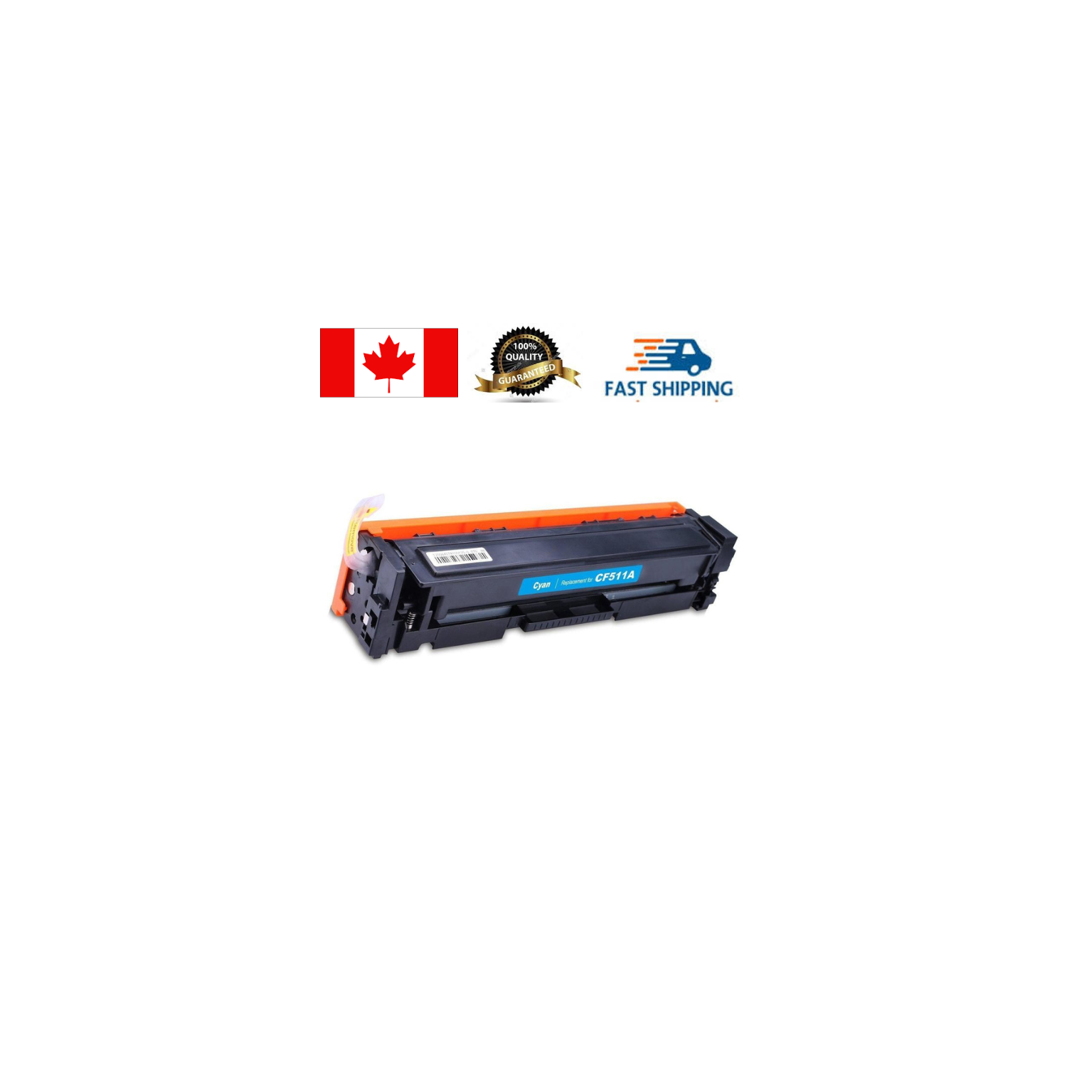 HP – Cartouche de toner cyan 204&nbsp;A CF511&nbsp;A, compatible