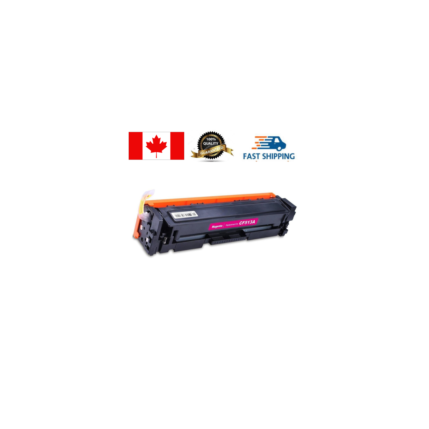 HP – Cartouche de toner magenta 204&nbsp;A CF513&nbsp;A, compatible