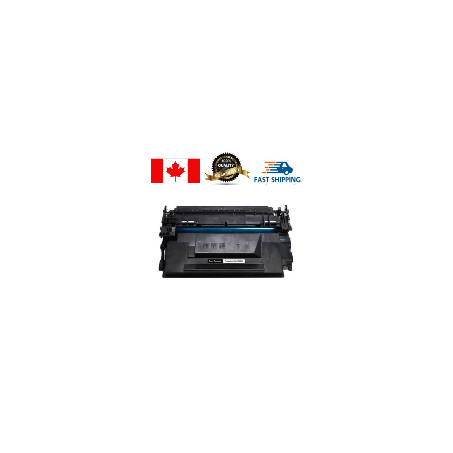 HP – Cartouche de toner noir 89X (avec puce), compatible