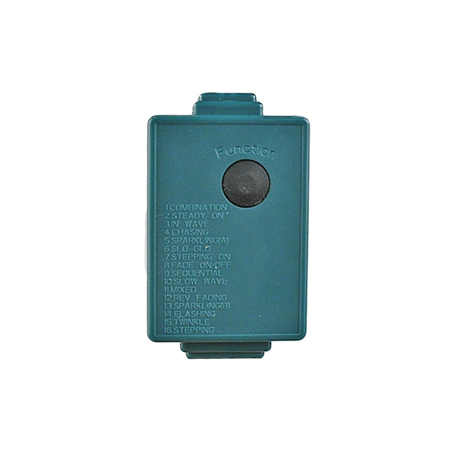 Novelty Lights 46.5 Feet 140 Light LED Chasing Christmas String, 16 Function Controller on Green Wire, UL Listed for Indoor/Outdoor Use