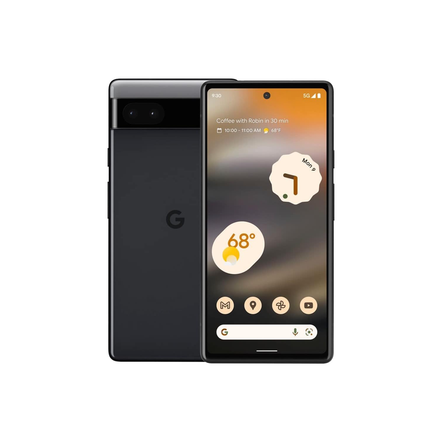 Open Box - Google Pixel 6a 128GB - Charcoal - Unlocked