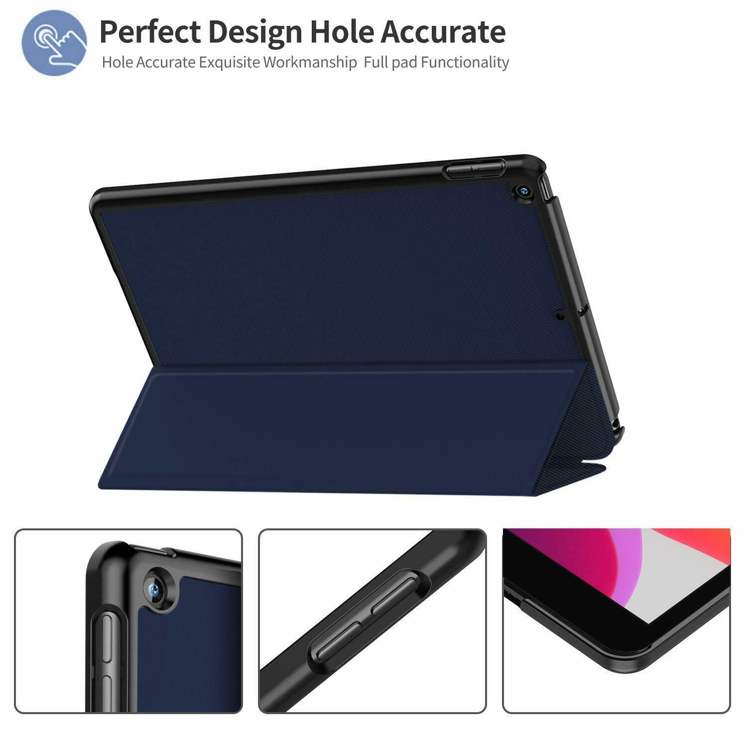 Smart Case pour iPad Air 11 po M2 2024/10,9 Air 5th génération 2022/10,9 Air 4th 2020, housse de protection pour iPad Air 11/Air 5 4 génération - Bleu