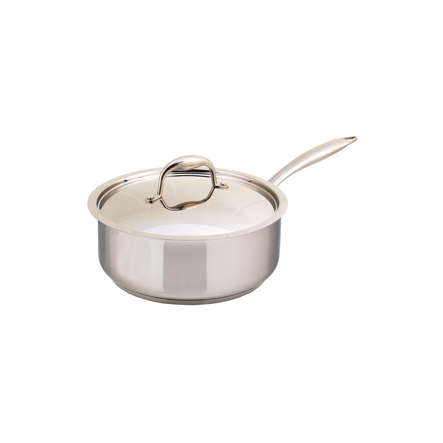 Sauteuse en acier inoxydable 3&nbsp;L Accolade de Meyer avec couvercle, fabriquée au Canada