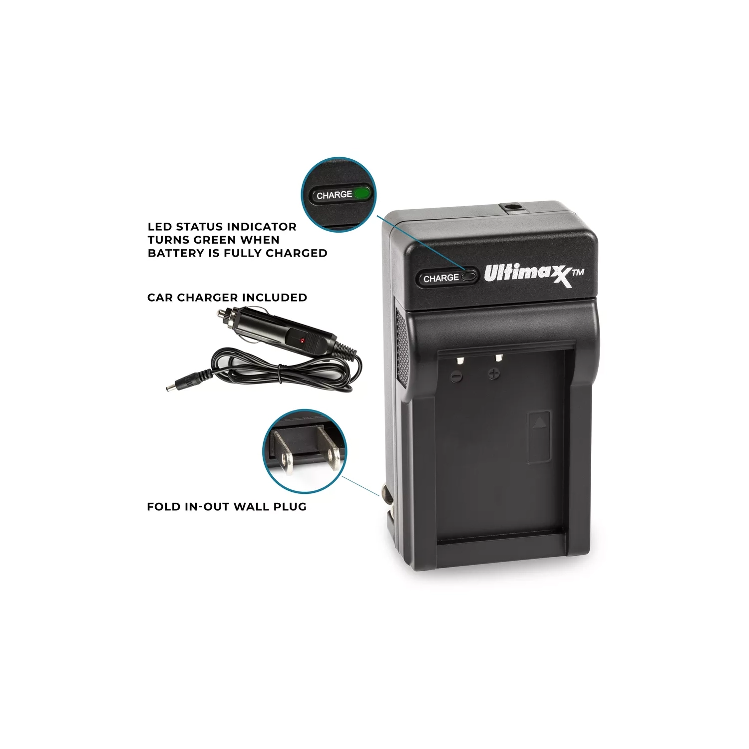 MEGA Accessory Bundle Kit for Nikon D500 D610 D7100 D7200 D750 D7500 D810 D850