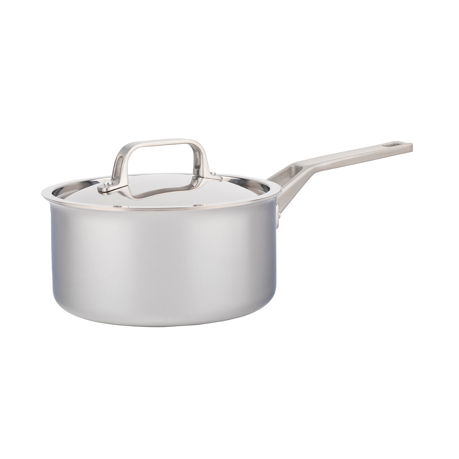 Casserole Meyer ProClad 5 épaisseurs avec couvercle en acier inoxydable, fabriqué au Canada 2&nbsp;L