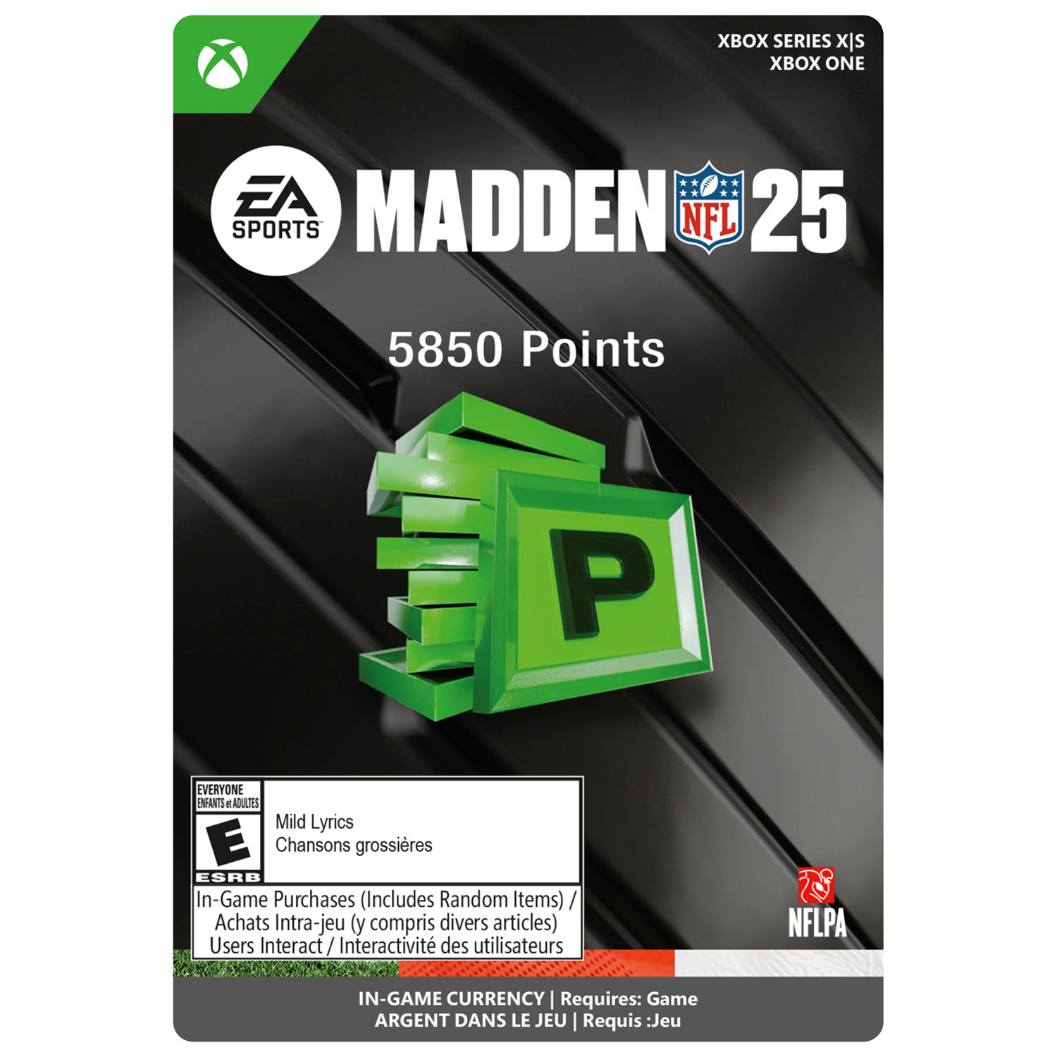 5850 points Madden pour Madden NFL 25 - Téléchargement numérique