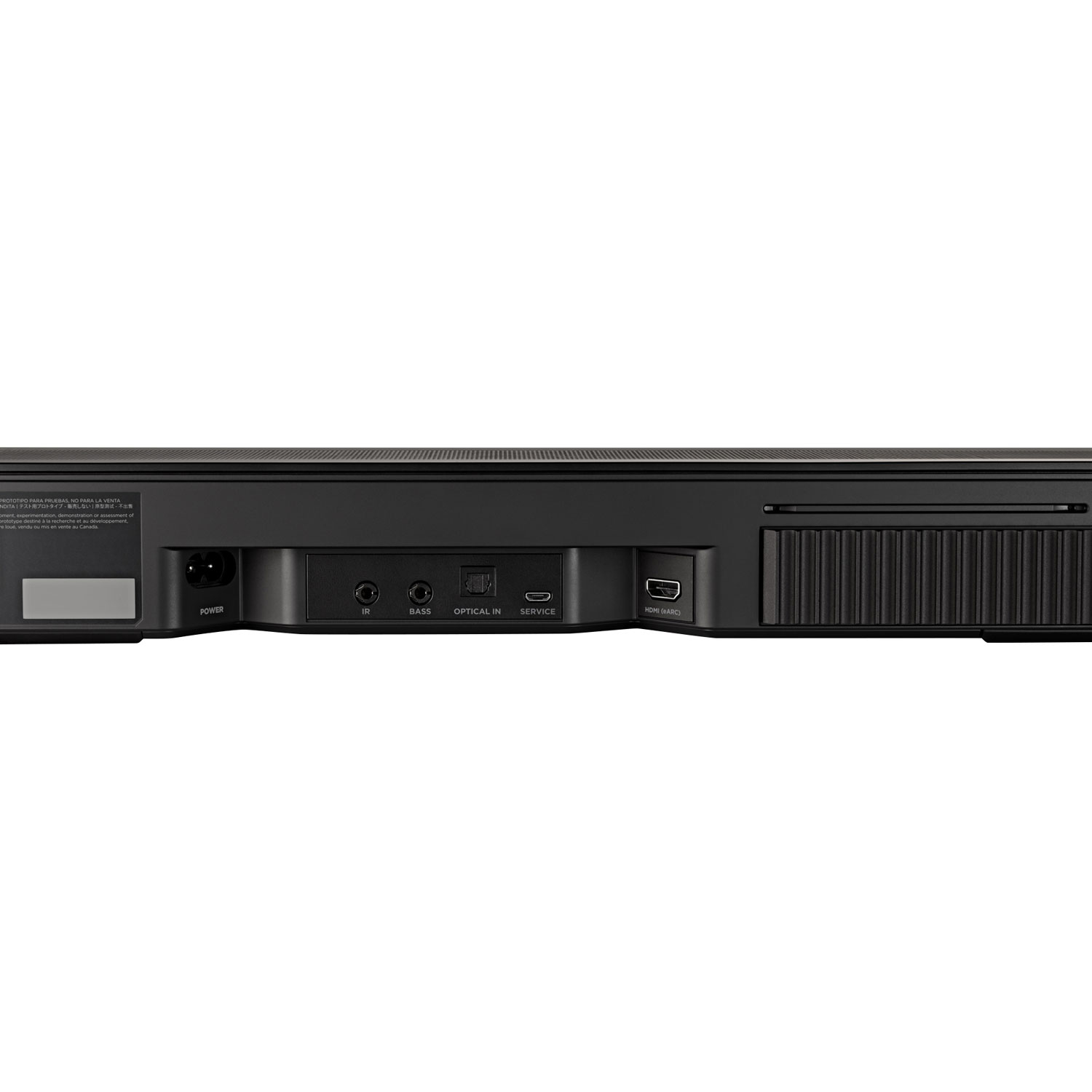 Barre de son intelligente Smart Soundbar de Bose avec Dolby Atmos - Noir