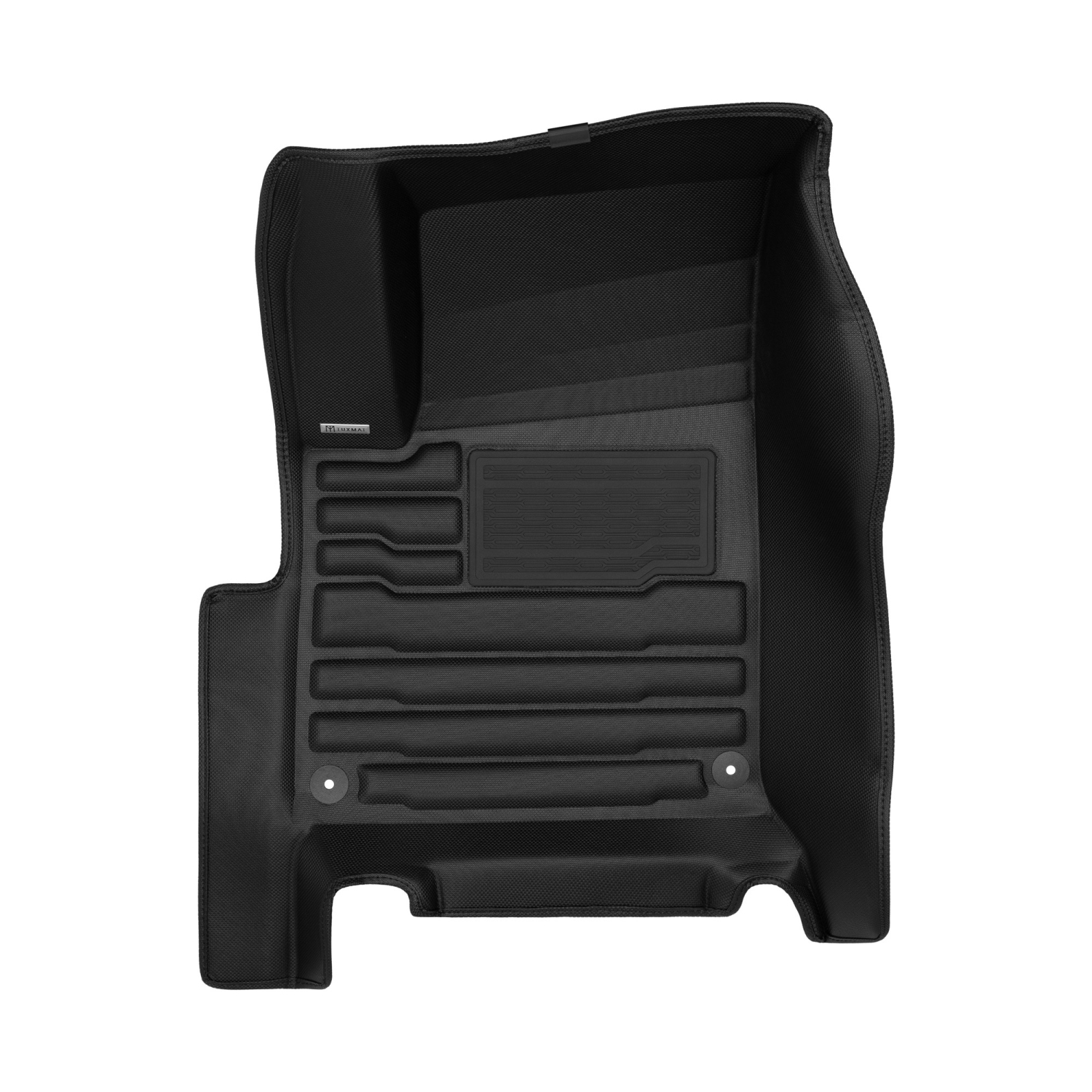 Tapis TuxMat - Pour les modèles Rivian R1T 2023-2024 - Tapis d'auto sur mesure - Couverture maximale, toutes saisons, mesurée au laser - Cet ensemble