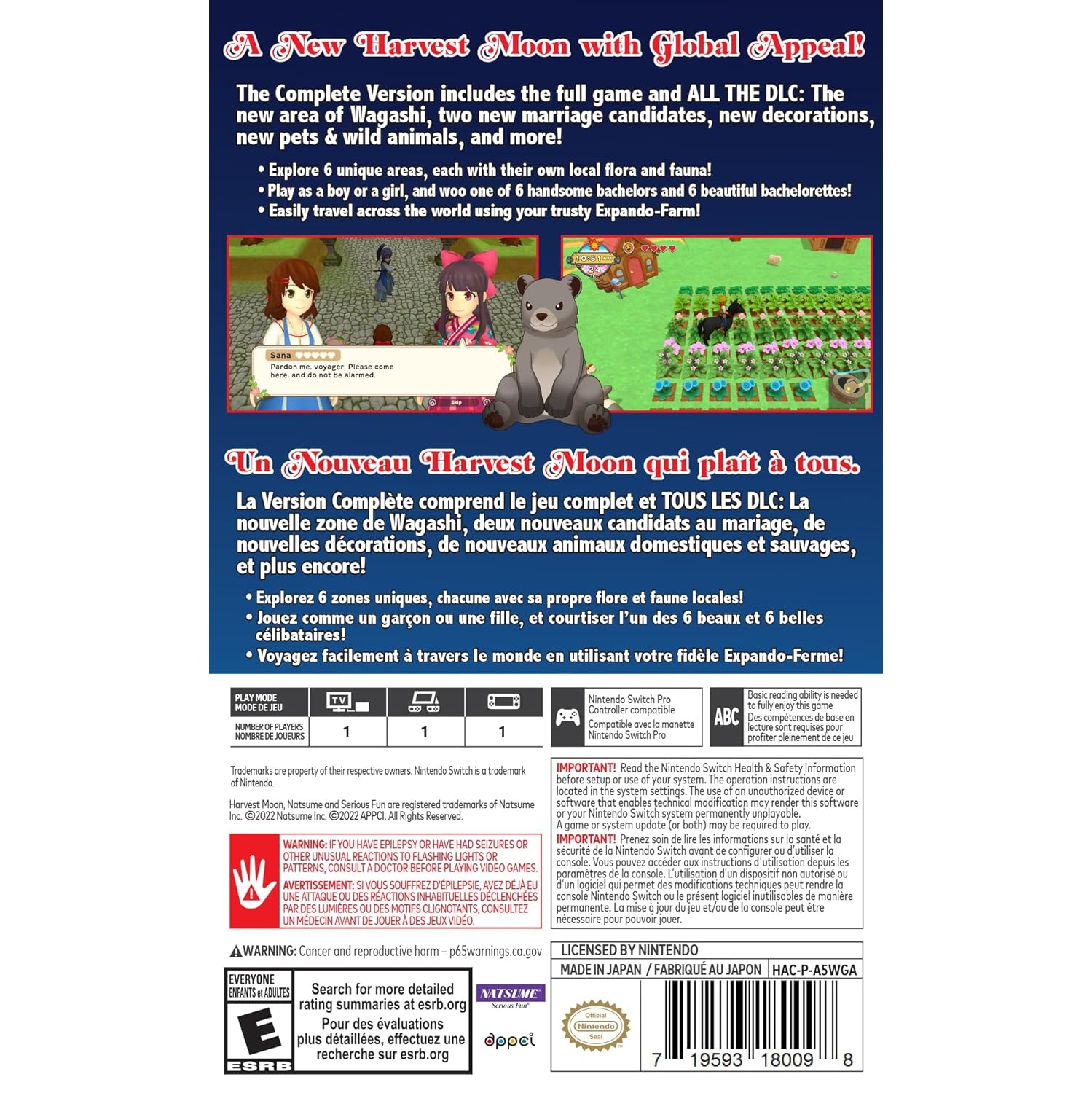 Harvest Moon One World Complete