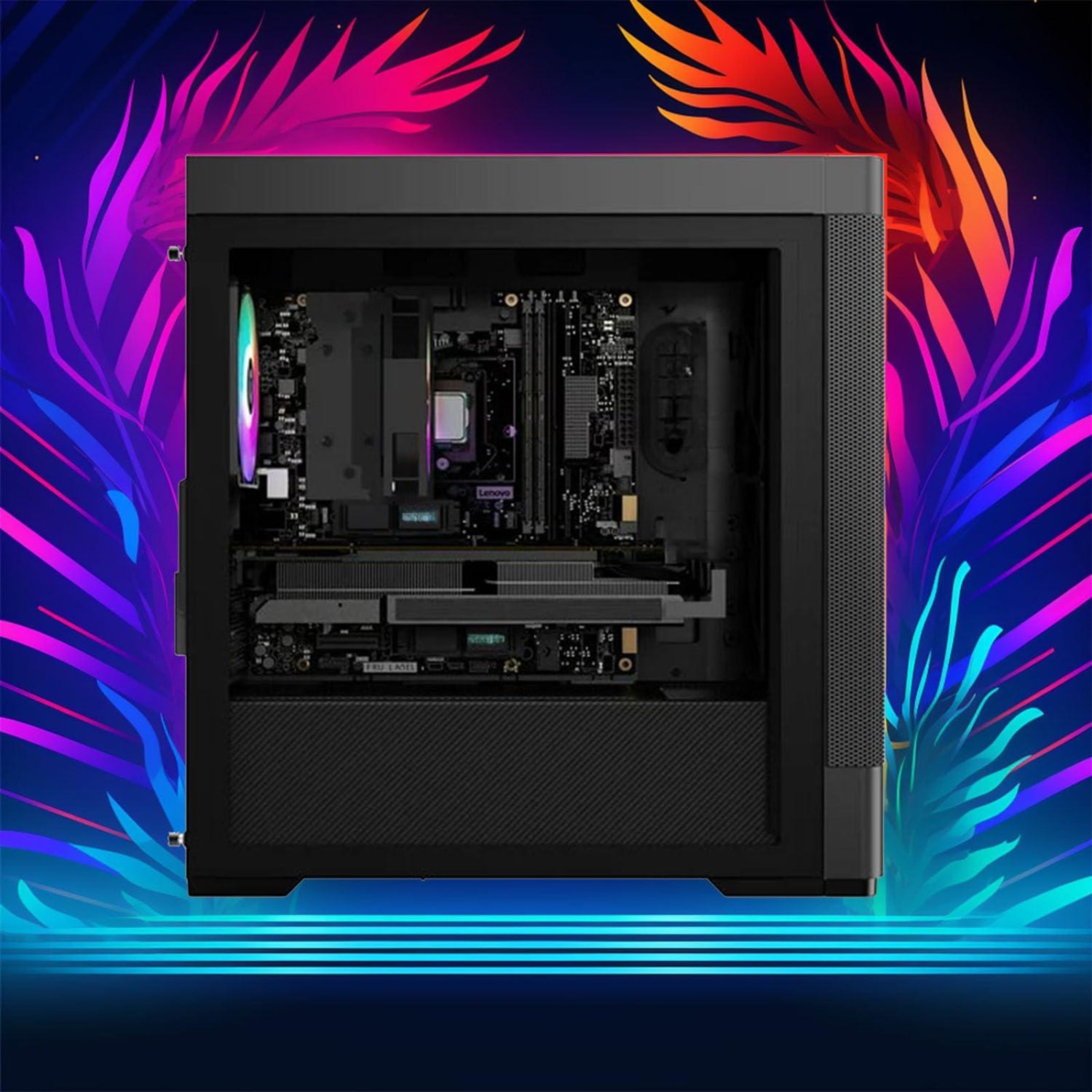 Refurbished (Excellent) Lenovo Legion T5 26AMR5 MT Mini Tower Desktop | Ryzen 5 - 5600G - 6TB HDD + 4TB SSD Hard Drive - 32GB RAM - Nvidia GeForce RTX 4060 Ti | 6 cores @ 4.4 GHz