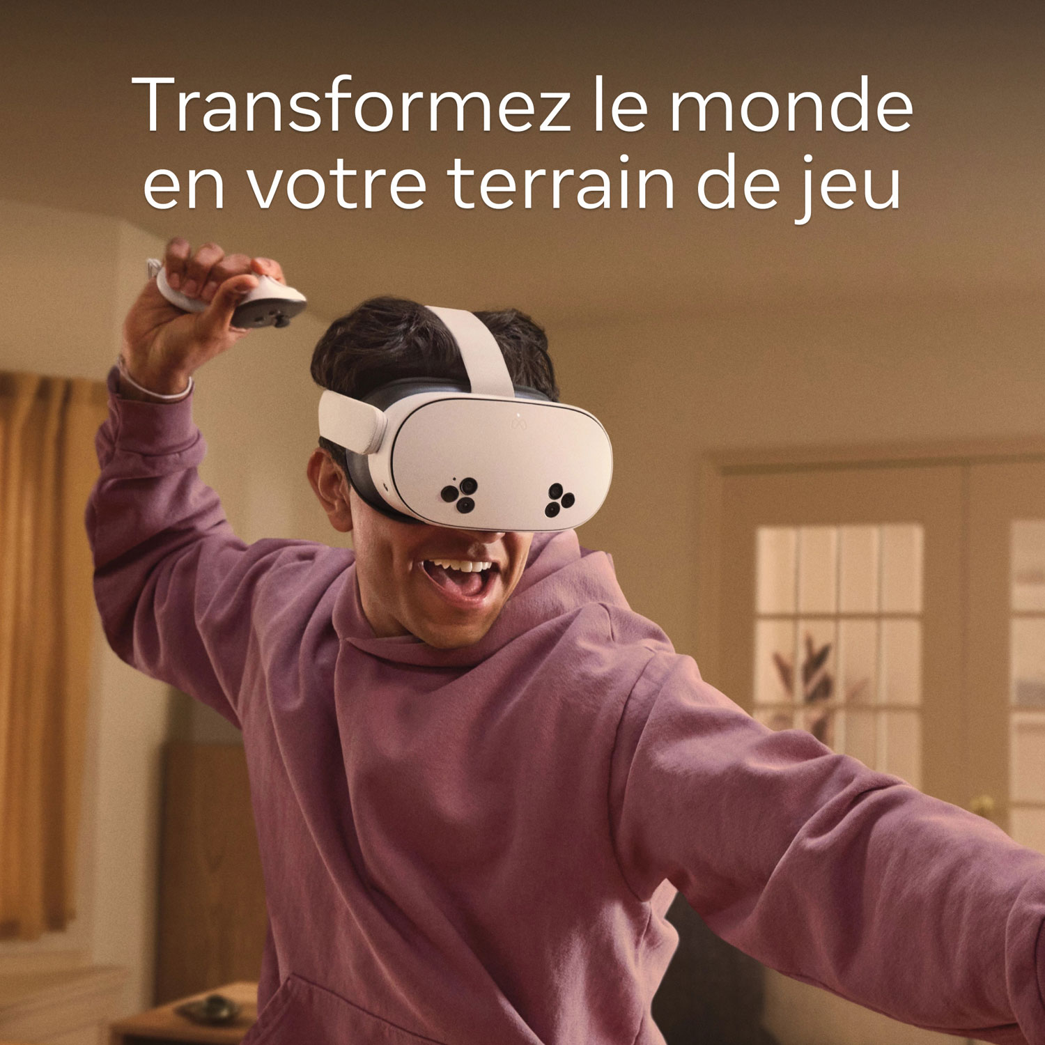 Meta Quest 3S 256GB VR Headset with Batman: Arkham Shadow - 3-Month Trial of Meta Horizon+