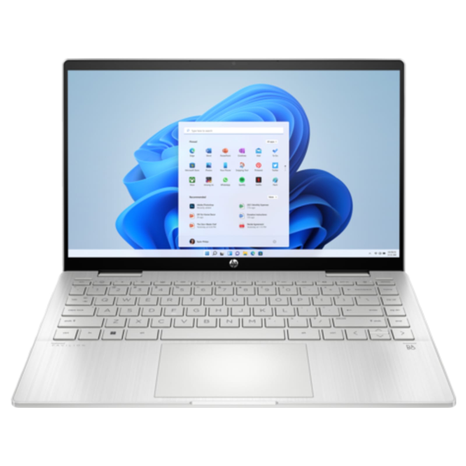 Refurbished (Excellent) HP Pavilion x360 14-ek1000 2-in-1 Laptop (2023) | 14" 1920x1080 FHD | Core i3 - 1315U - 256GB SSD Hard Drive - 8GB RAM | 6 cores @ 4.5 GHz Win 11 Home