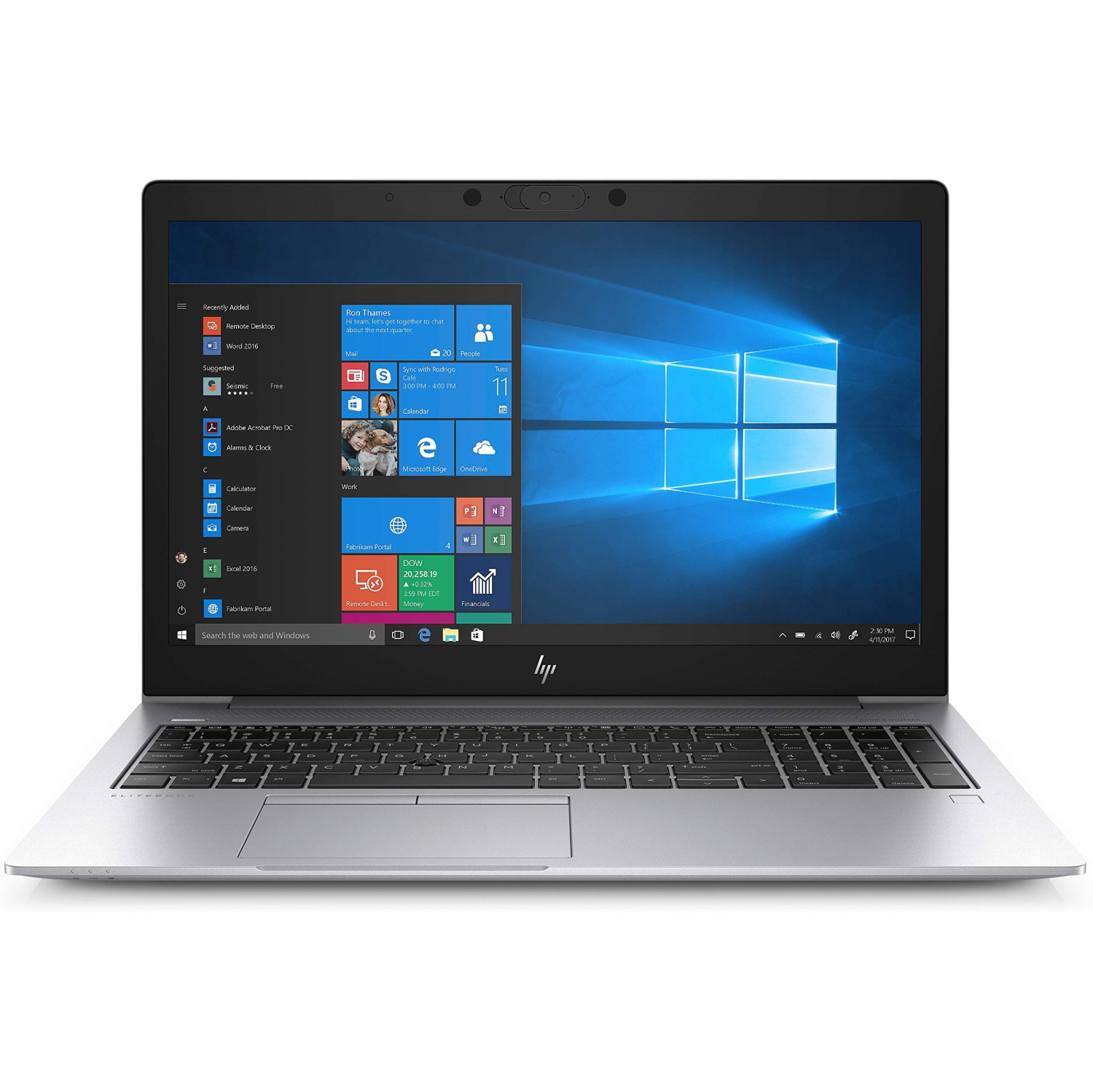 Refurbished HP EliteBook 850 G6 Laptop | 15.6" 1920x1080 FHD | Core i7 - 8565U - 1TB SSD Hard Drive - 16GB RAM | 4 cores @ 4.6 GHz Win 10 Pro Black