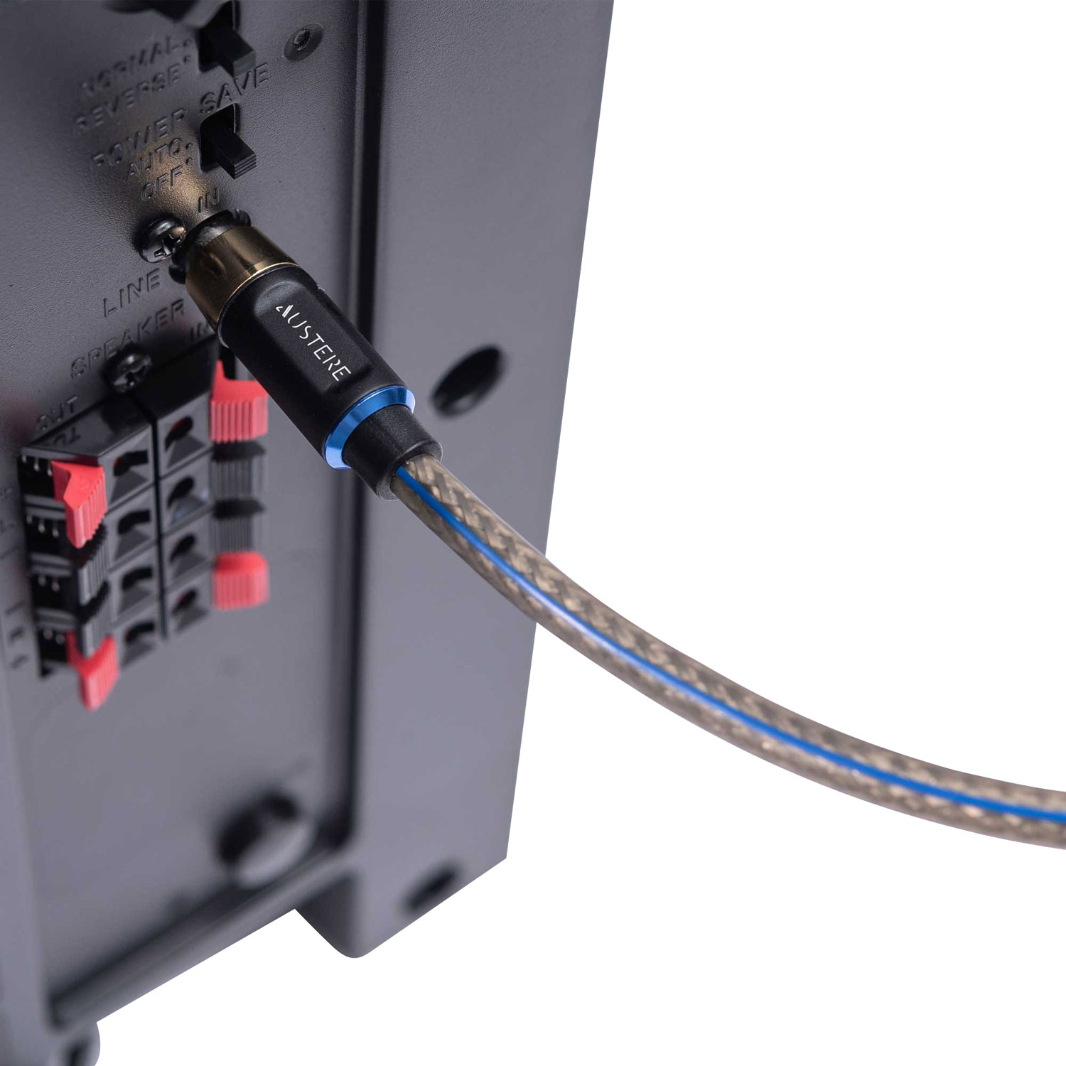 Câble de haut-parleur d'extrêmes graves de 5 m V d'Austere