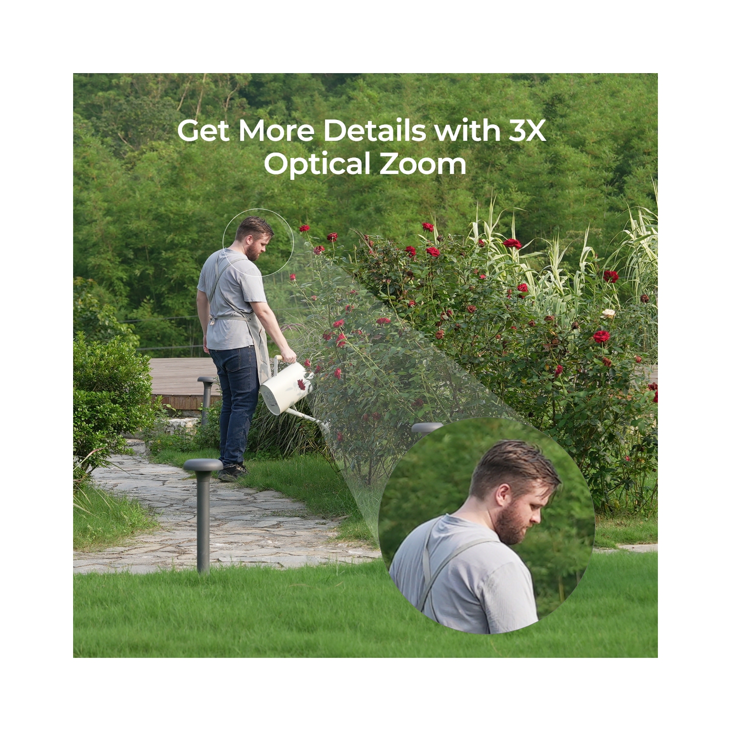 Reolink – 6 caméra de sécurité intelligente PTZ Wi-Fi bibande 4K 8&nbsp;Mpx avec suivi automatique, zoom optique 3X, vision nocturne en couleur,