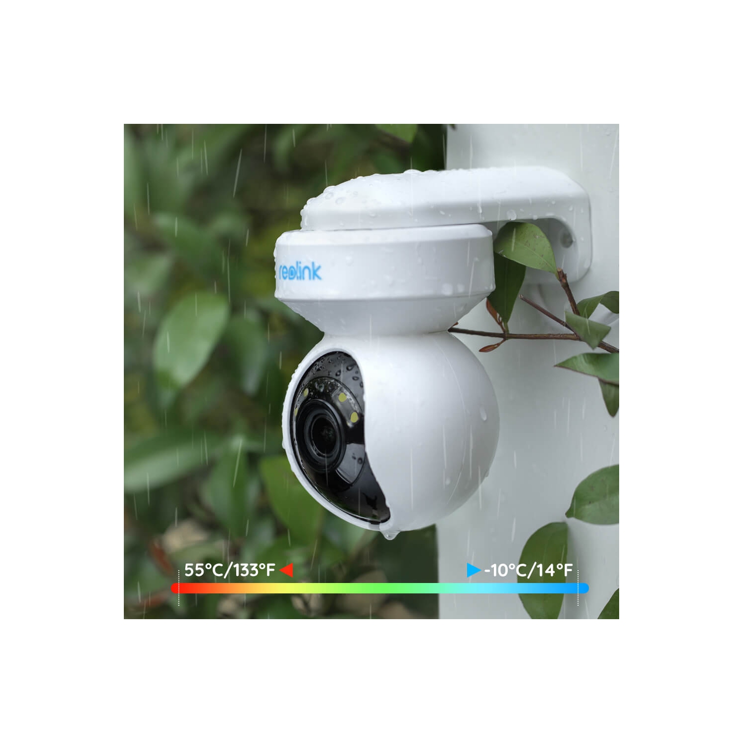 Reolink – 6 caméra de sécurité intelligente PTZ Wi-Fi bibande 4K 8&nbsp;Mpx avec suivi automatique, zoom optique 3X, vision nocturne en couleur,