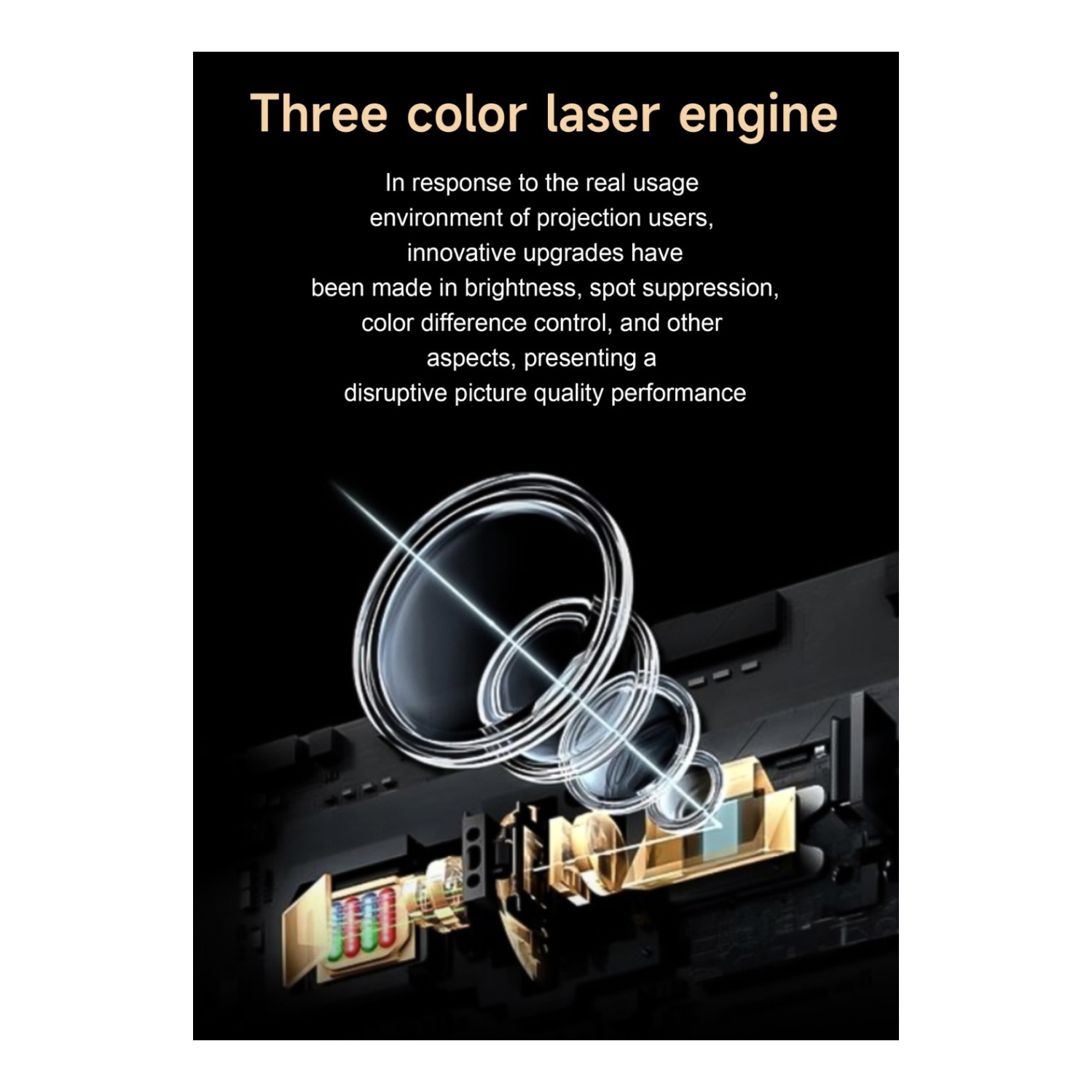 Projecteur de cinéma maison intelligent TUTT S24 Ultra, mise au point automatique Keystone et applications 4K | Android TV Wi-Fi et Bluetooth,