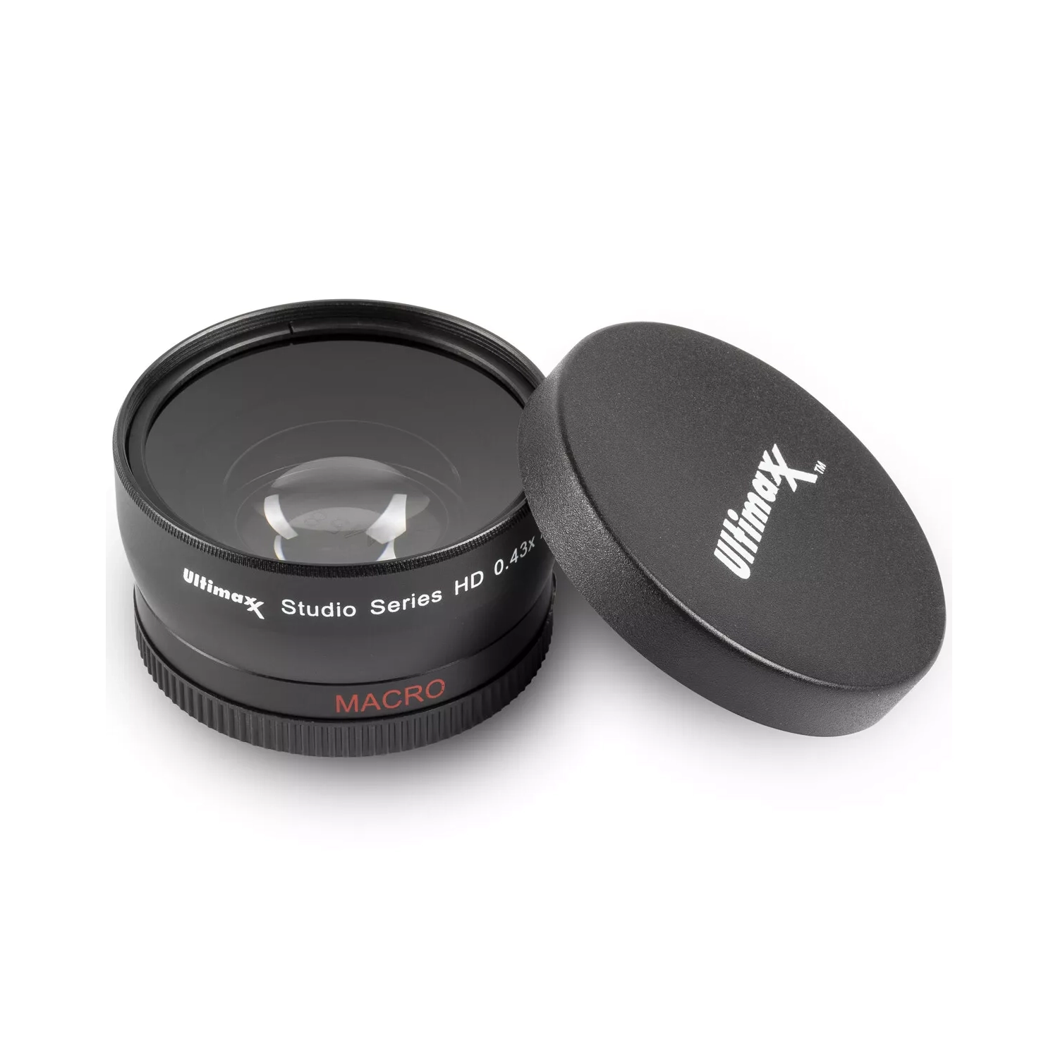 ULTIMAXX 62mm .43x Ultra Fast AF HD Wide Angle Lens for DSLR + Video Recording