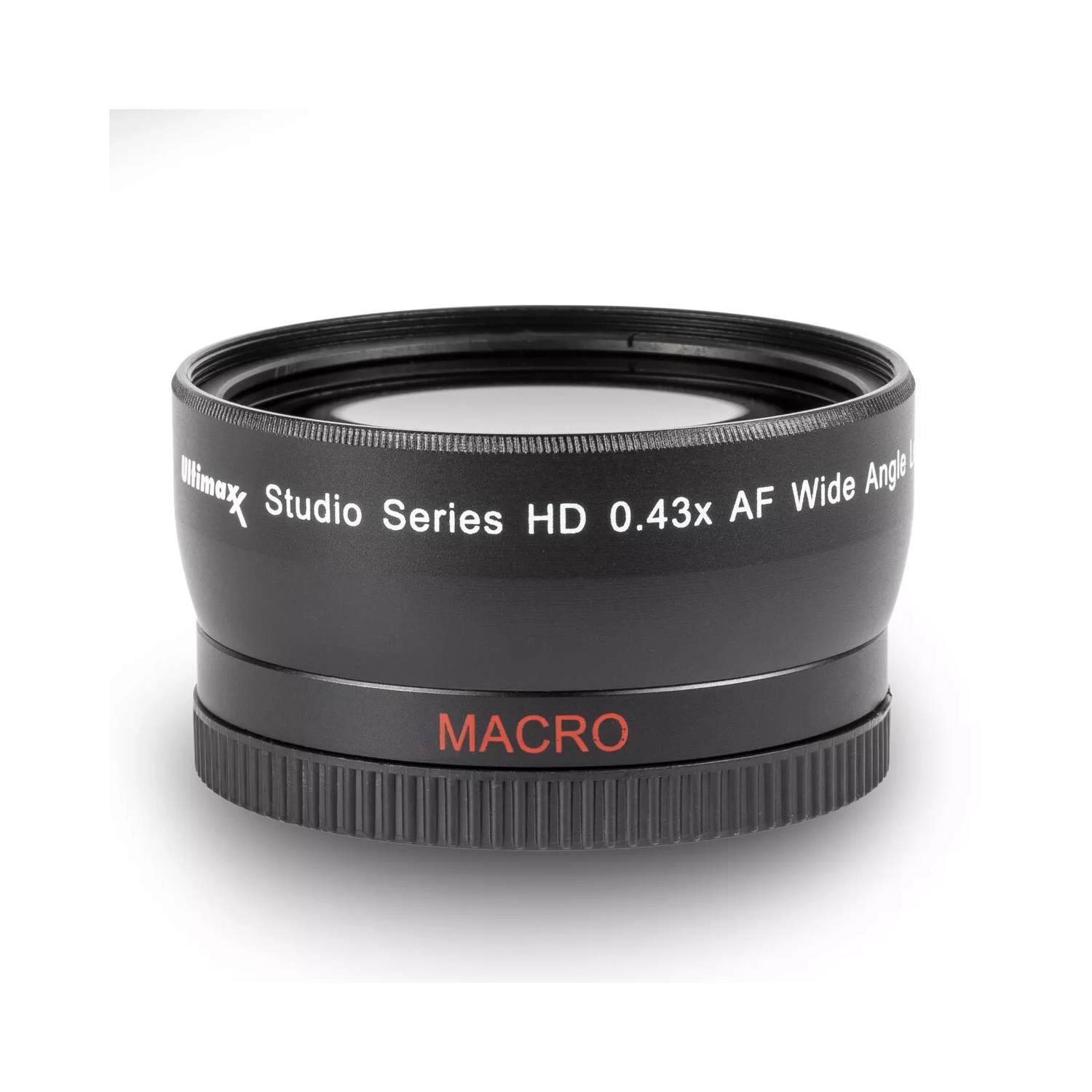 ULTIMAXX 62mm .43x Ultra Fast AF HD Wide Angle Lens for DSLR + Video Recording