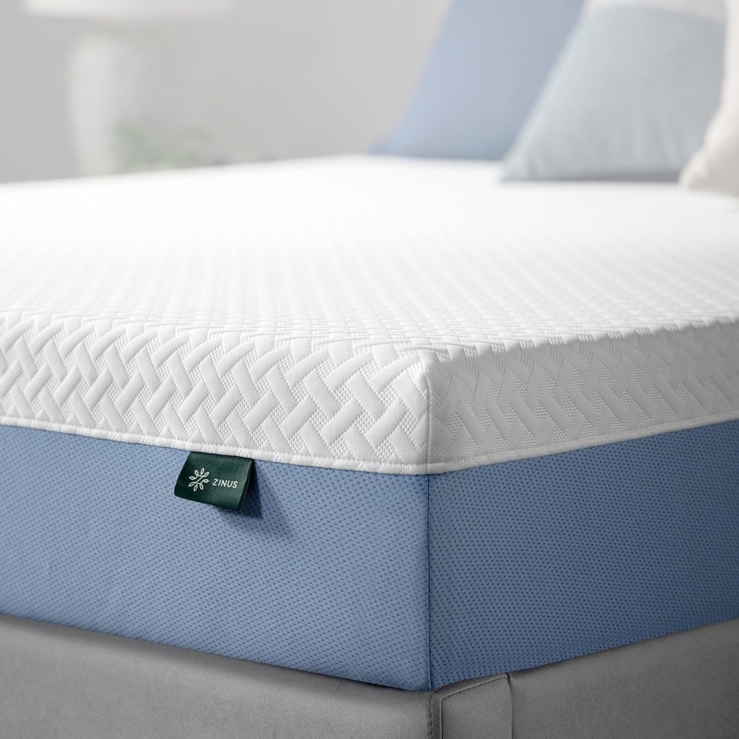 Zinus Twin Mattress 8 Inch Green Tea Essential Foam Mattress Affordable Mattress for Cool Sleep CertiPUR US Certified Foam Mattress in a Box 10