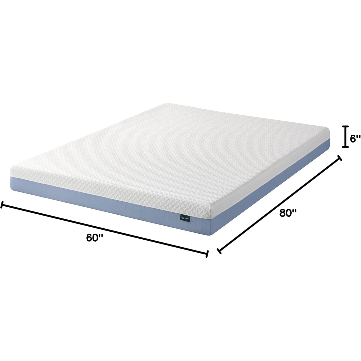 Zinus Queen Mattress, 6 Inch Cooling Essential Foam Mattress, Affordable Mattress, Mattress in a Box, CertiPUR-US Certified with Pressure Relief &