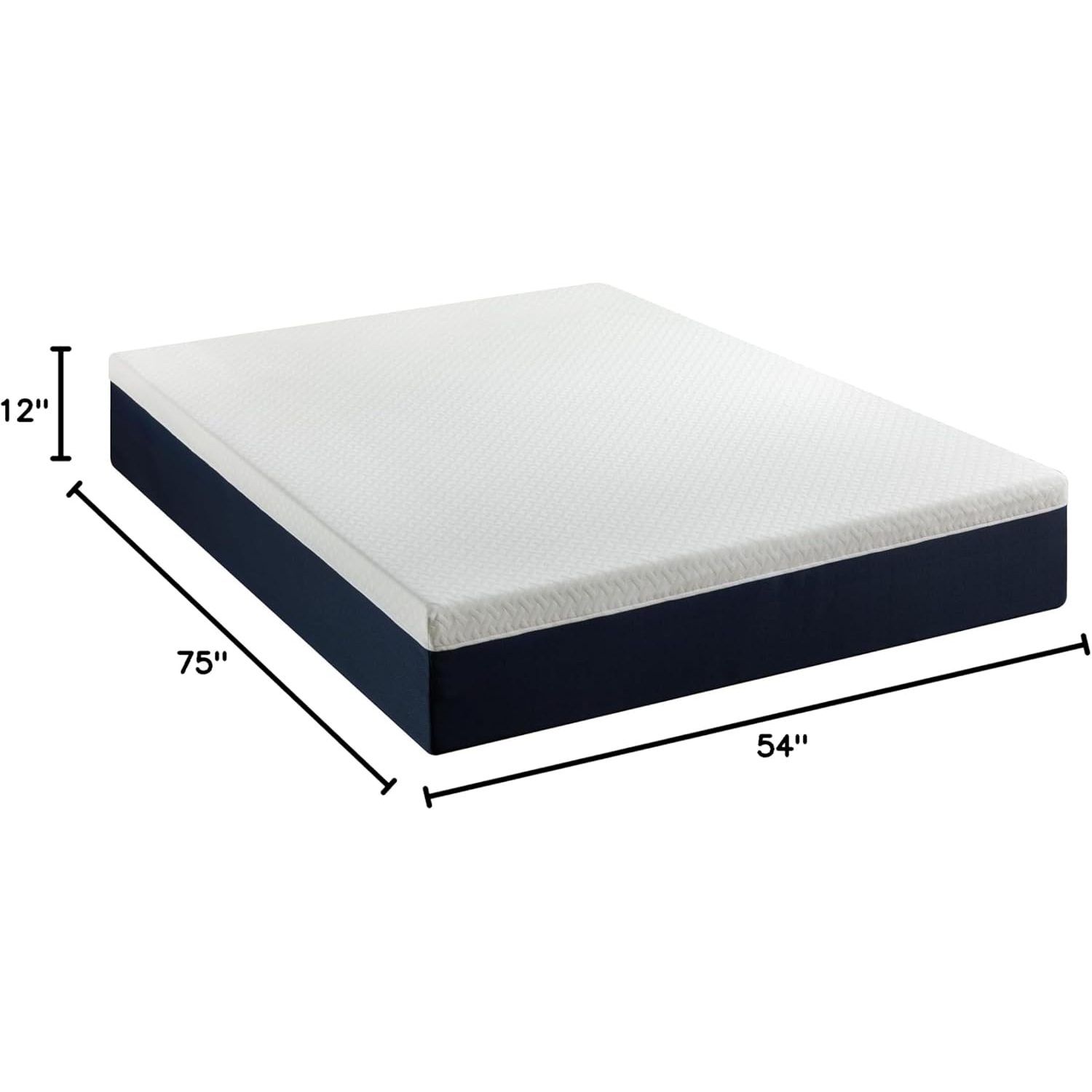 Matelas double Zinus - matelas en mousse Green Tea Essential 8 po, matelas abordable pour Cool Sleep, mousse certifiée CertiPUR-US, matelas