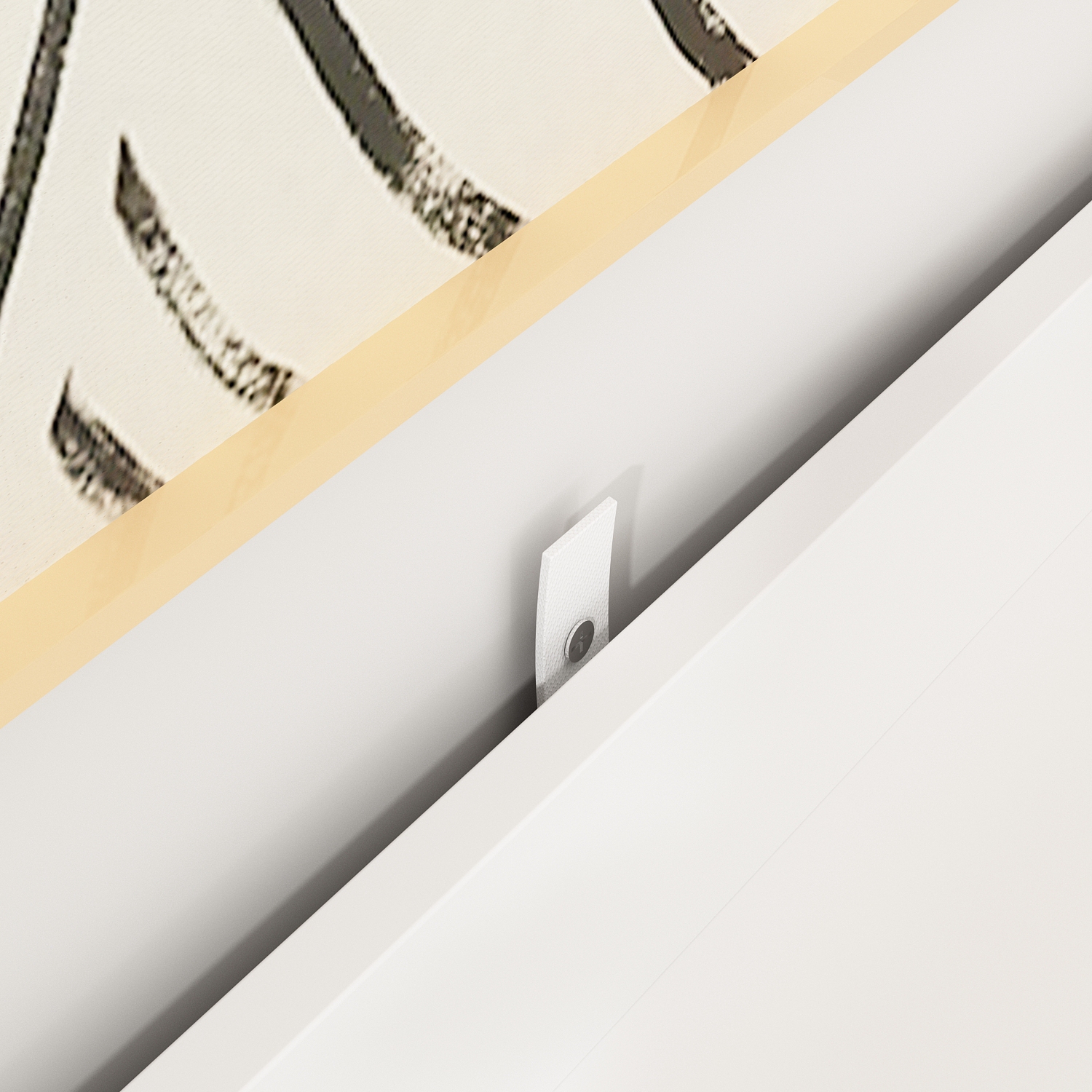 Commode à 5 tiroirs avec tablettes ouvertes Famapy, rangement spacieux pour chambre à coucher ou chambre de bébé, blanc