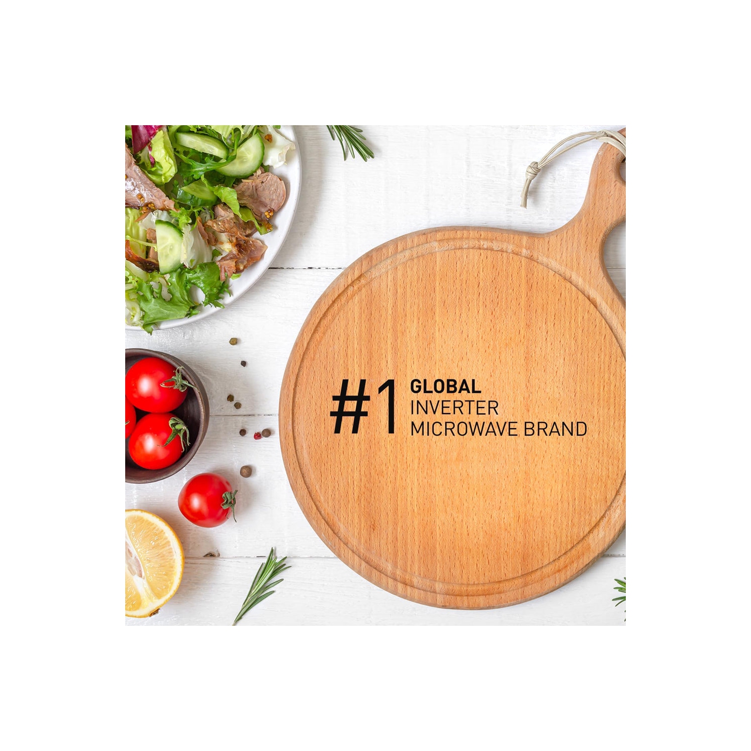 Panasonic 0.9 Cu Ft NNSG448SC Compact 900 W High Power Microwave Oven, 7 Auto Cook Menus, Child Lock, Black Stainless