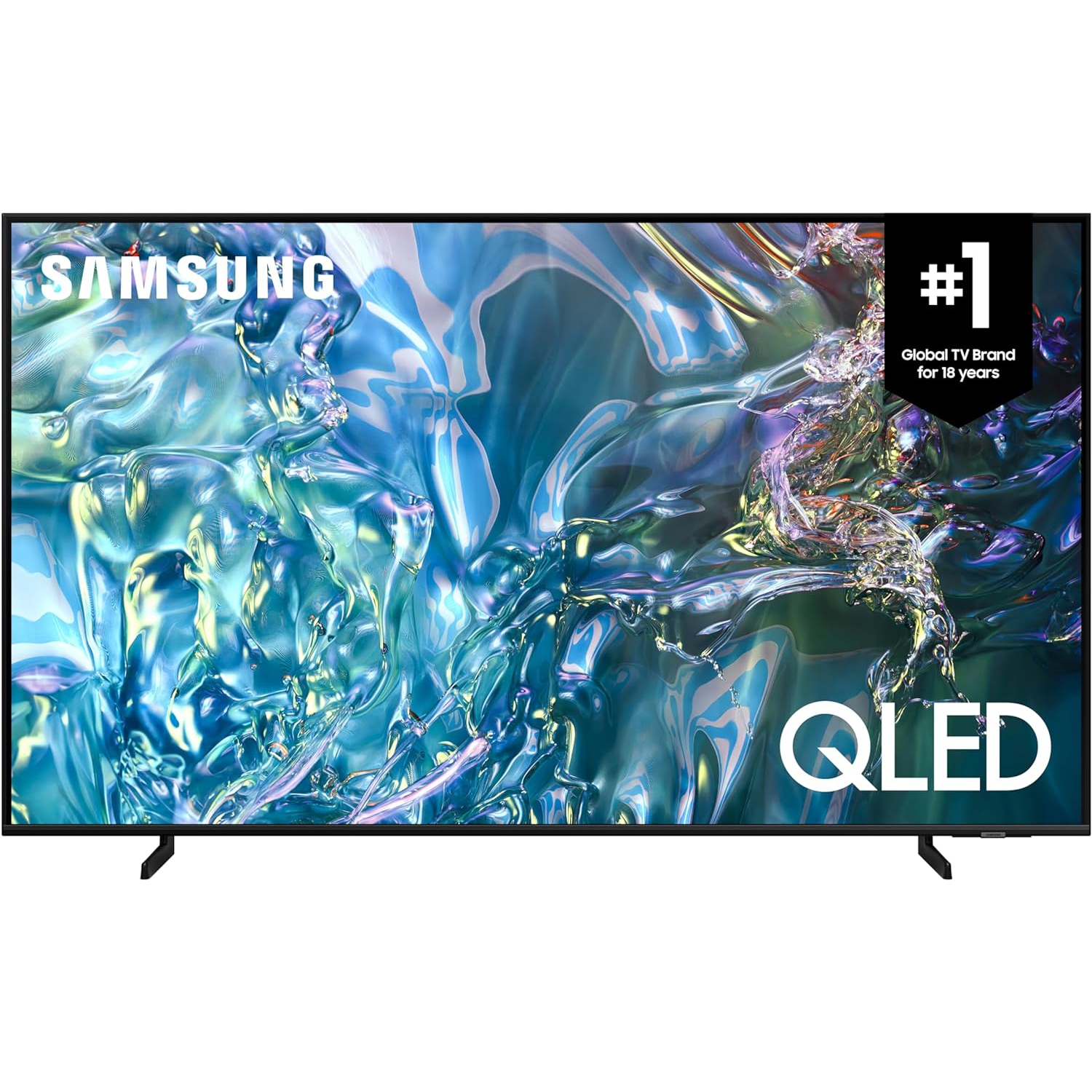 SAMSUNG 75-Inch QLED 4K Q60D Series Quantum HDR, Q-Symphony, Motion Xcelerator, Gaming Hub, Smart TV - [QN75Q60DAFXZC] - Open Box (10/10 Condition)