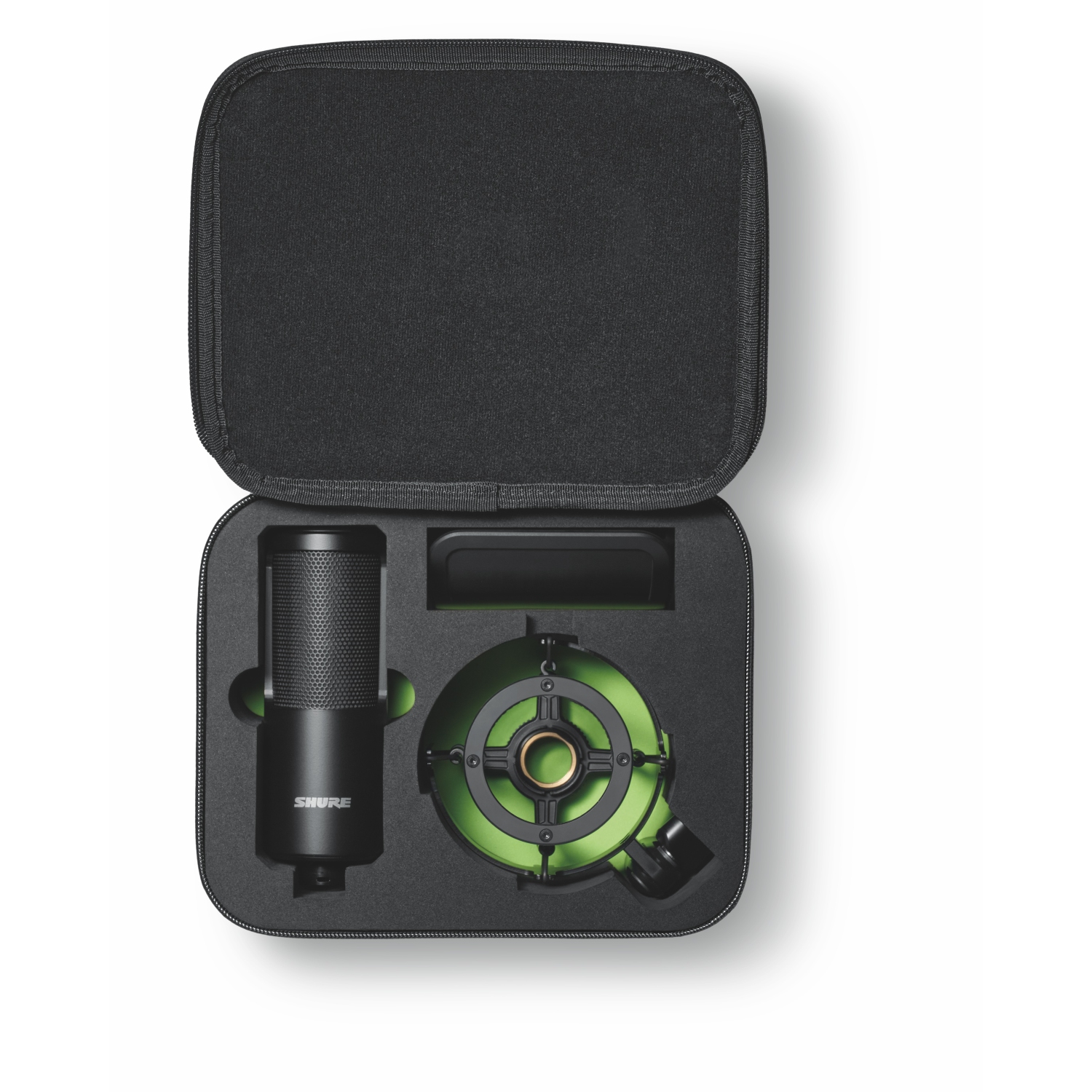 Shure SM4 Dual Diaphragm Condenser Microphone Kit with Shockmount - Black