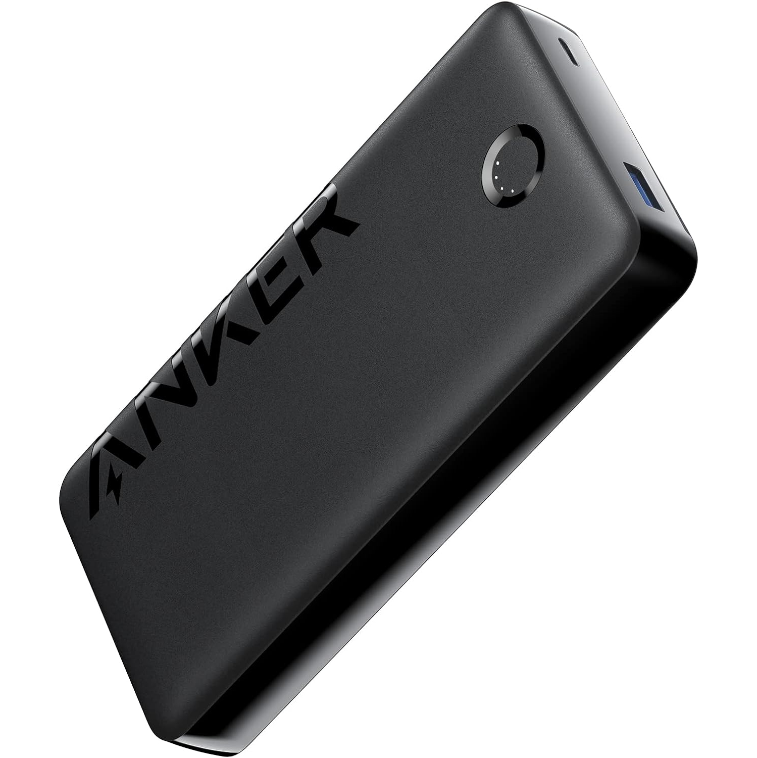 Anker Portable Charger, 20,000 mAh Power Bank, Battery Pack with 2-Port, 15W High-Speed Charging
