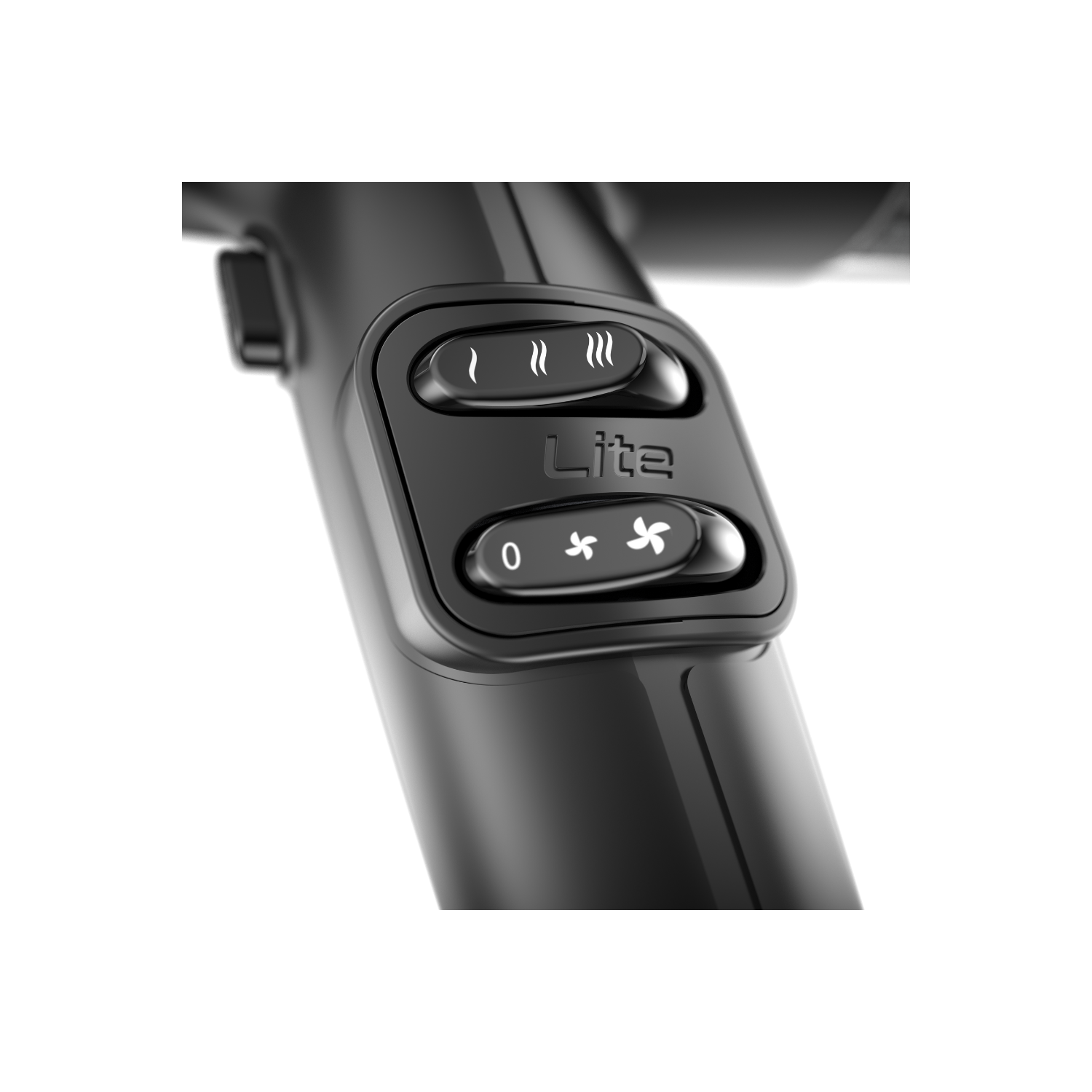 Sèche-cheveux hybride iQ Perfetto LiteMax de GAMA Italy - Noir