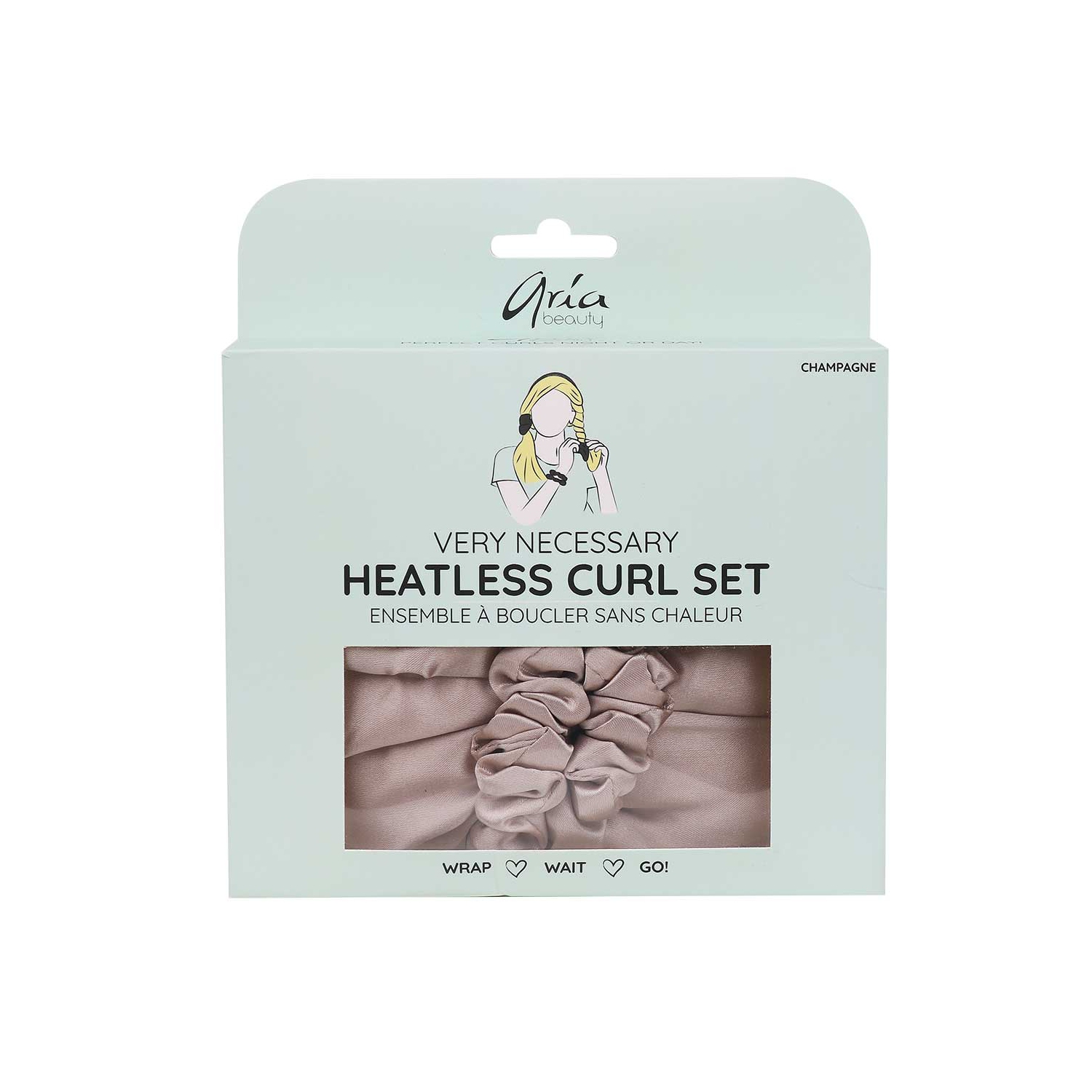 Aria Beauty - Heatless Curling Set