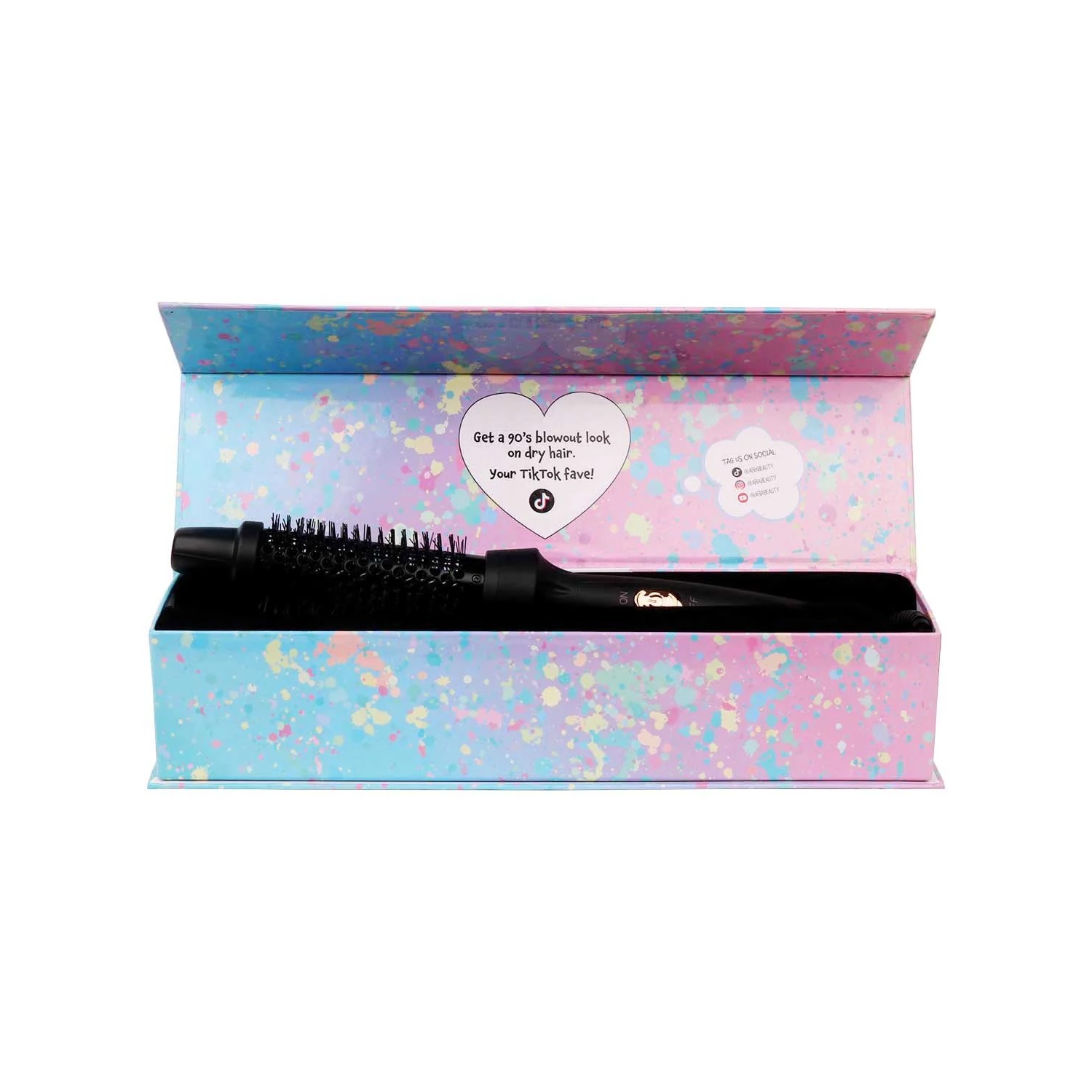 Aria Beauty - Thermal Ionic Styling Brush 1.2 Po Black