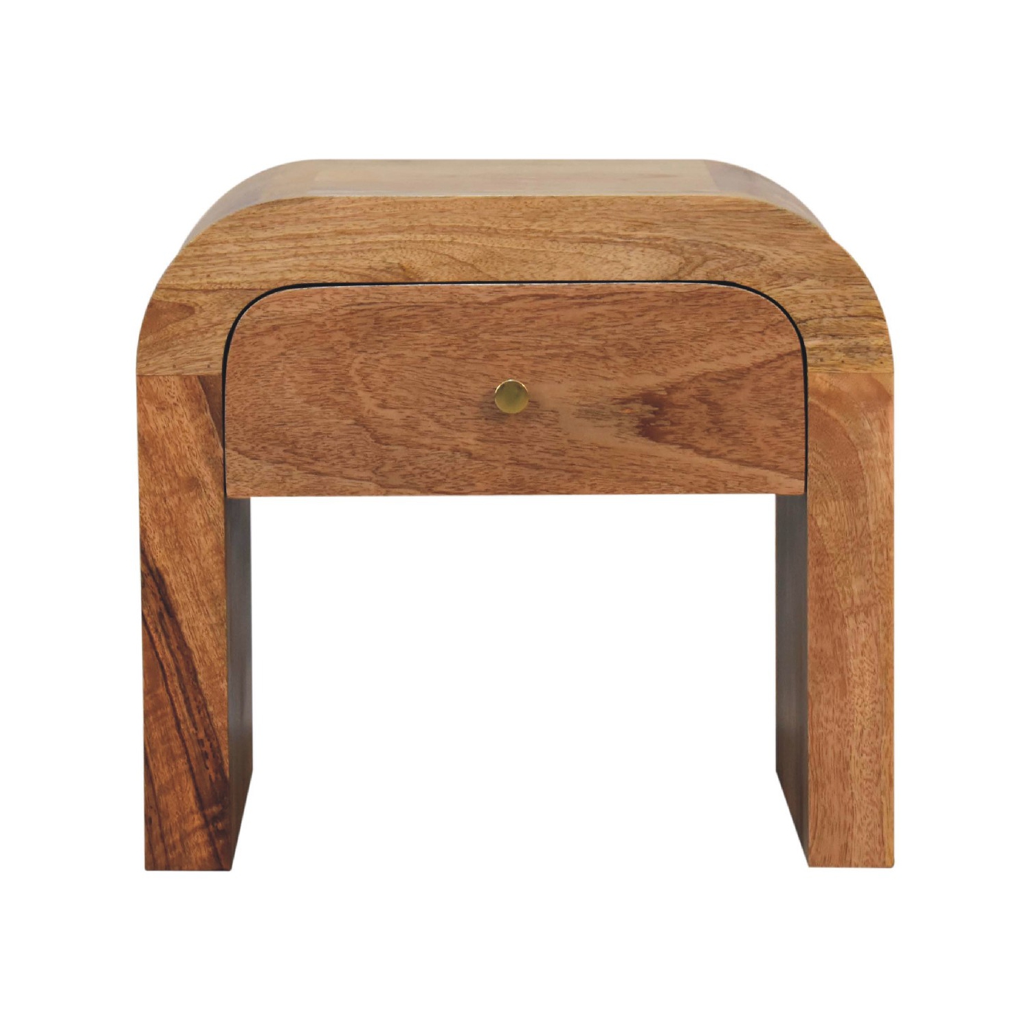 Artisan Furniture Solid Wood Darcy Nightstand In chestnut Finish