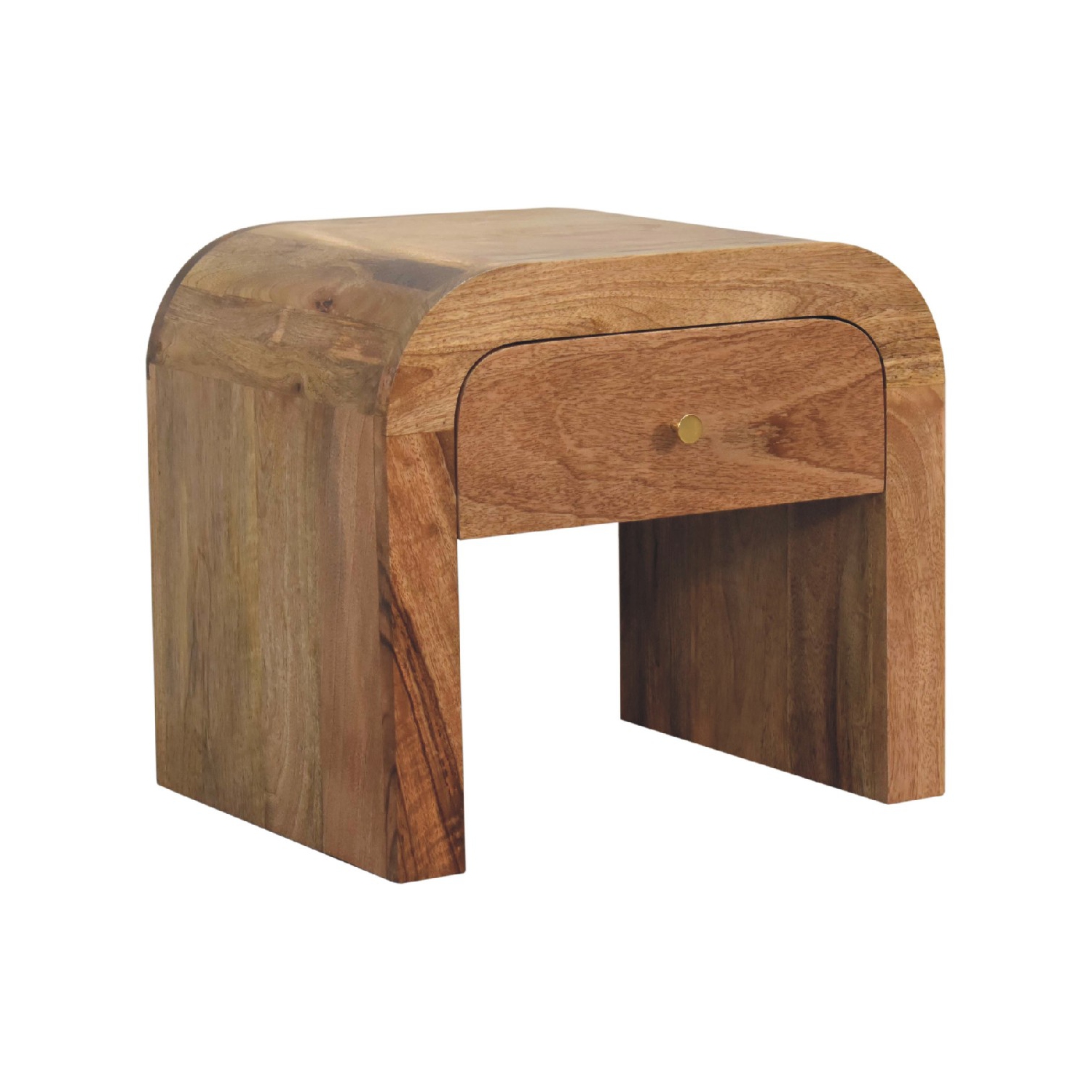 Artisan Furniture Solid Wood Darcy Nightstand In chestnut Finish
