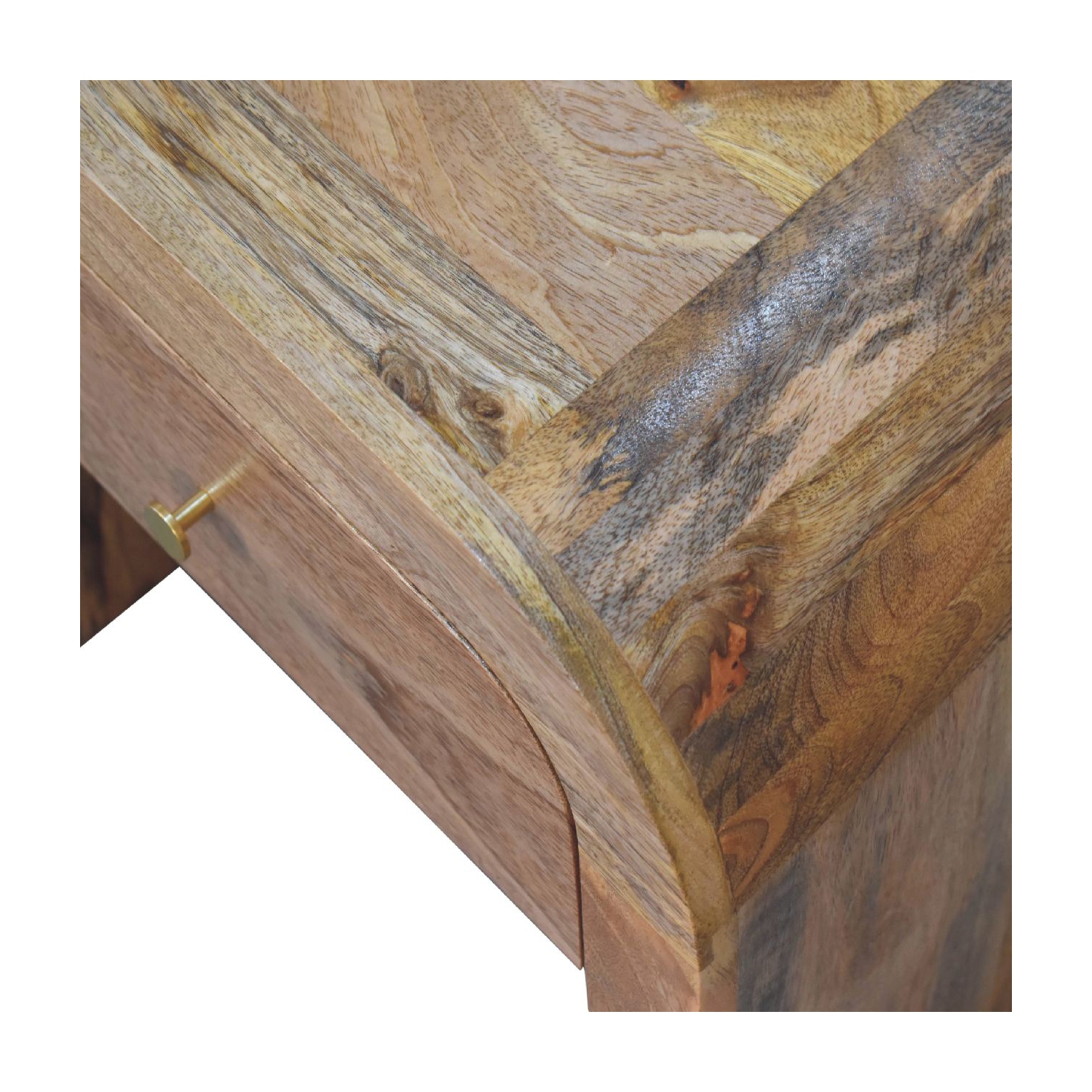 Artisan Furniture Solid Wood Darcy Nightstand In chestnut Finish