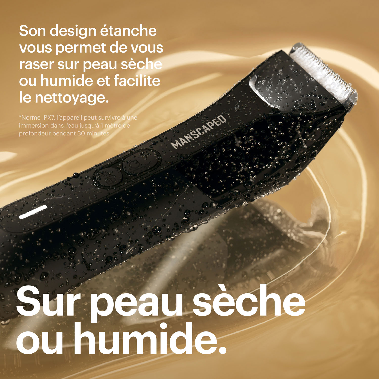 Trousse haut de gamme avec tondeuse sans fil Lawn Mower 4.0 Pro de Manscaped