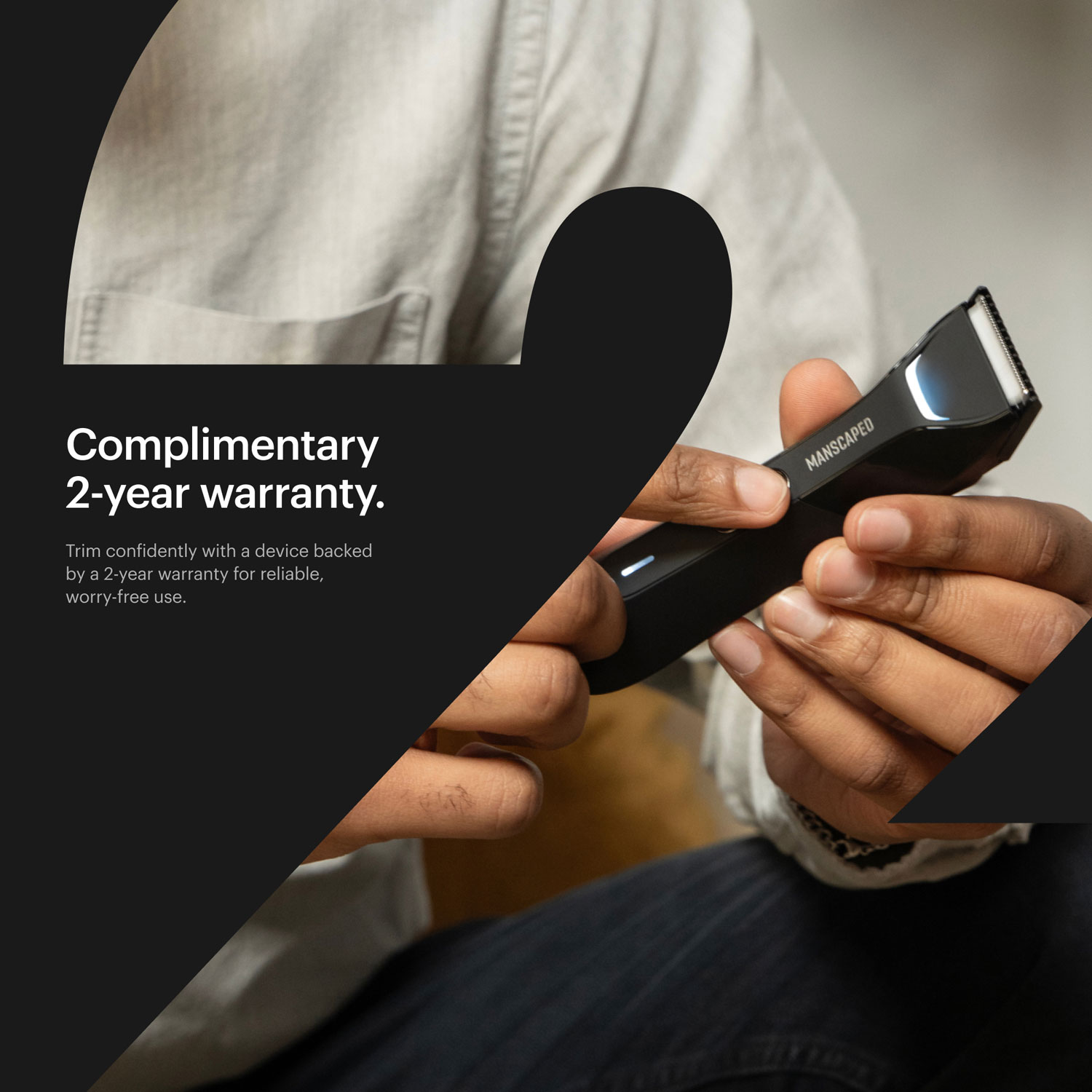 Trousse haut de gamme avec tondeuse sans fil Lawn Mower 4.0 Pro de Manscaped