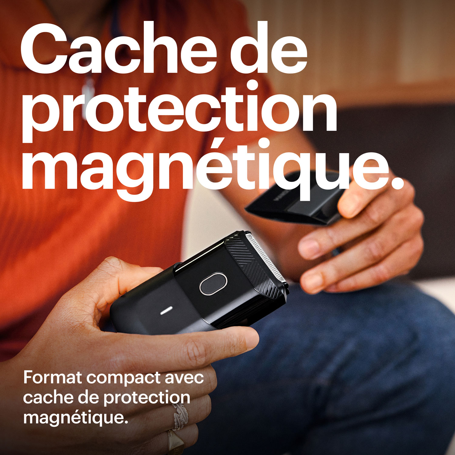 Rasoir à grille SkinSafe sans fil The Handyman de Manscaped