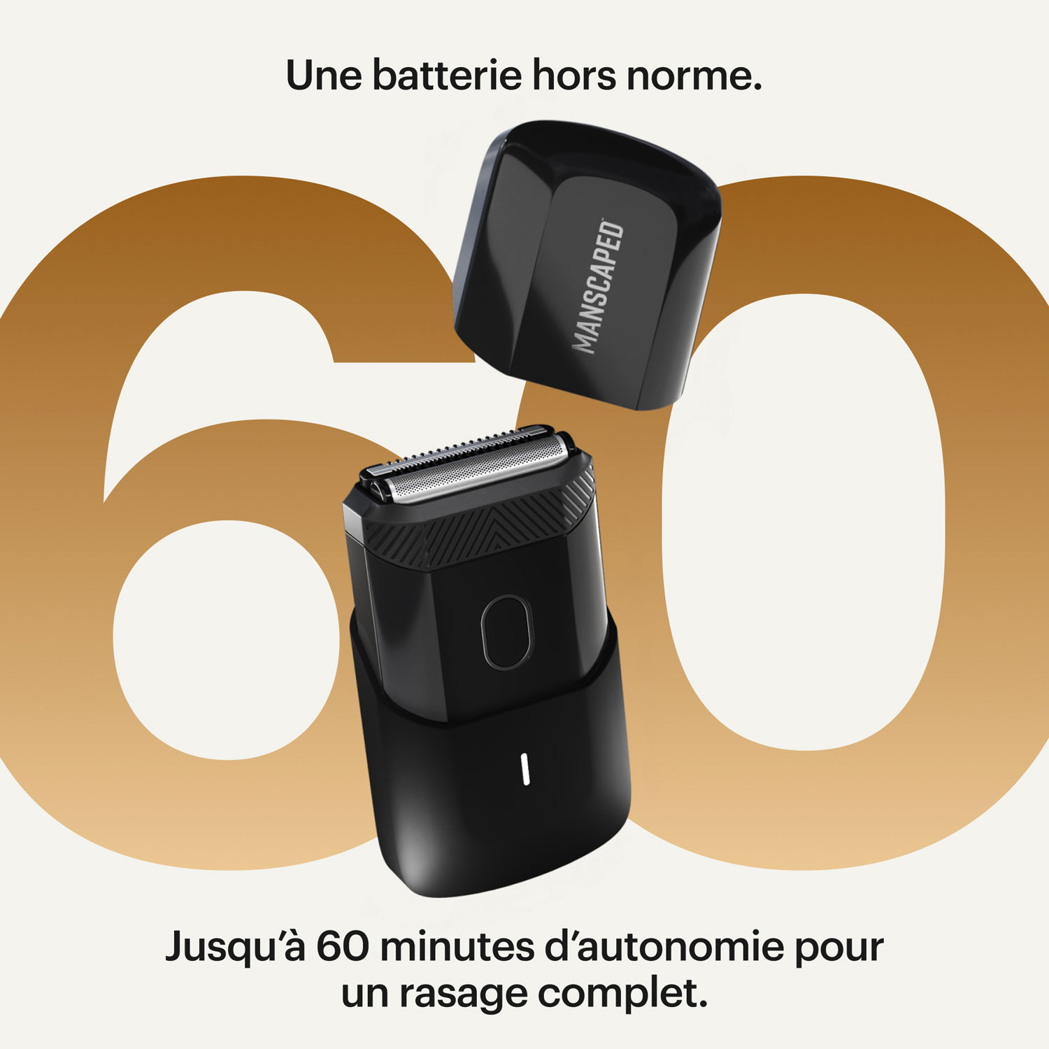 Rasoir à grille SkinSafe sans fil The Handyman de Manscaped